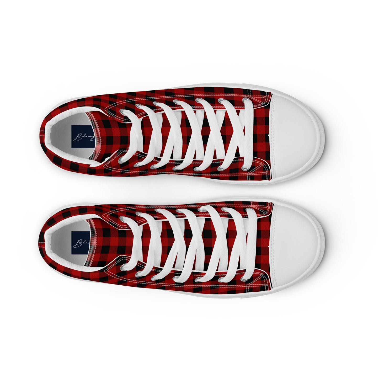 Men’s high top canvas shoes