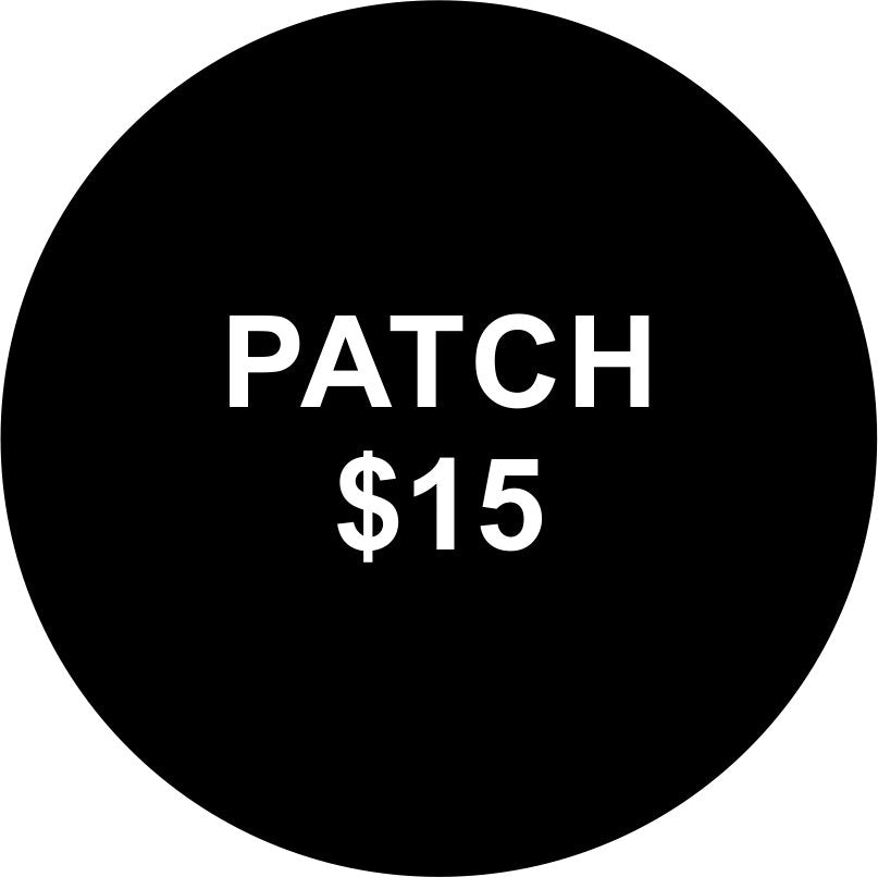 $15 Patch