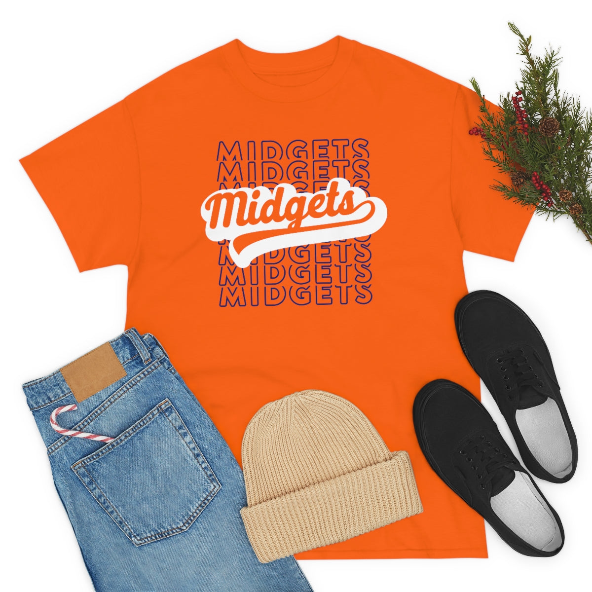 Midget Tail Unisex Heavy Cotton Tee