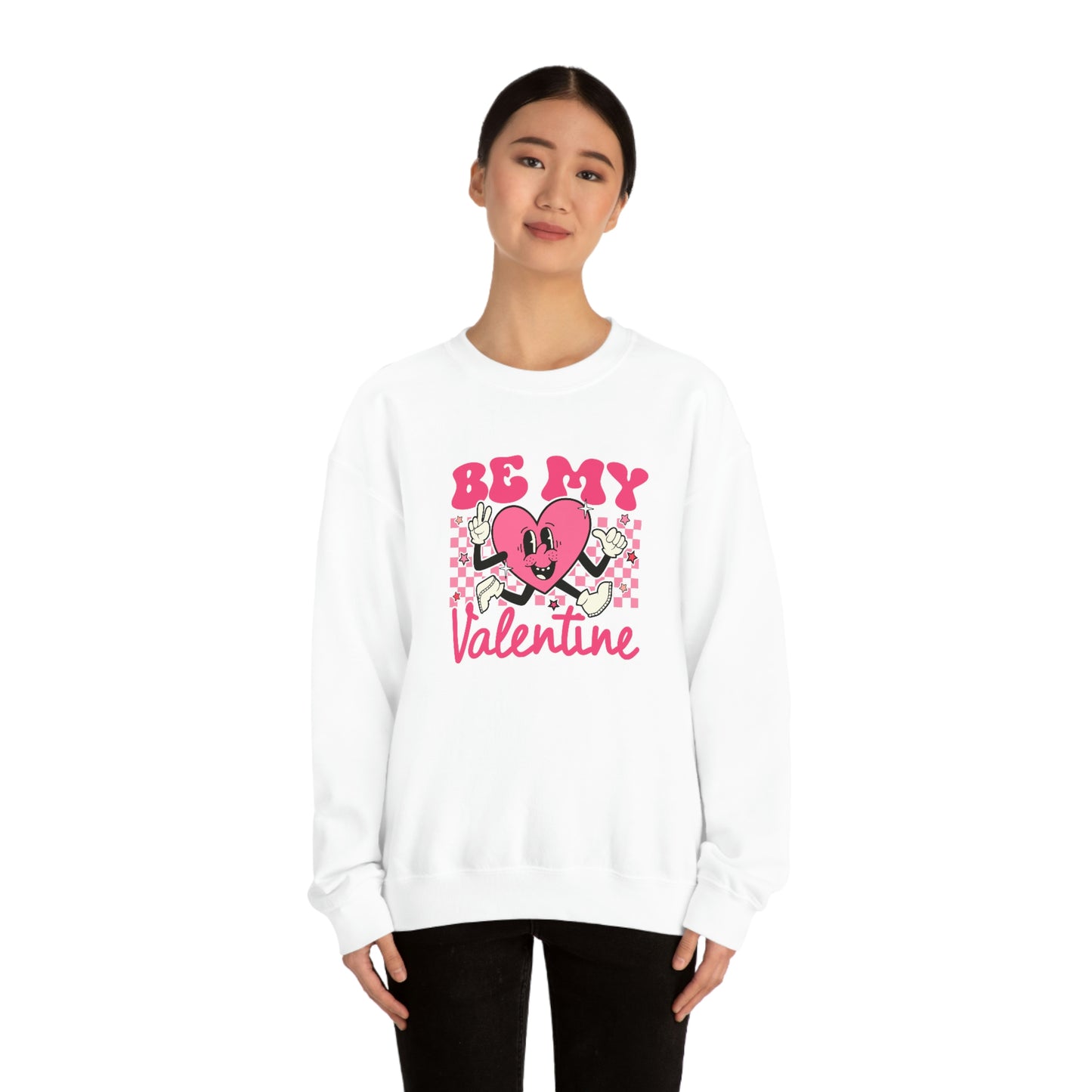 "Be My Valentine" Unisex Heavy Blend™ Crewneck Sweatshirt