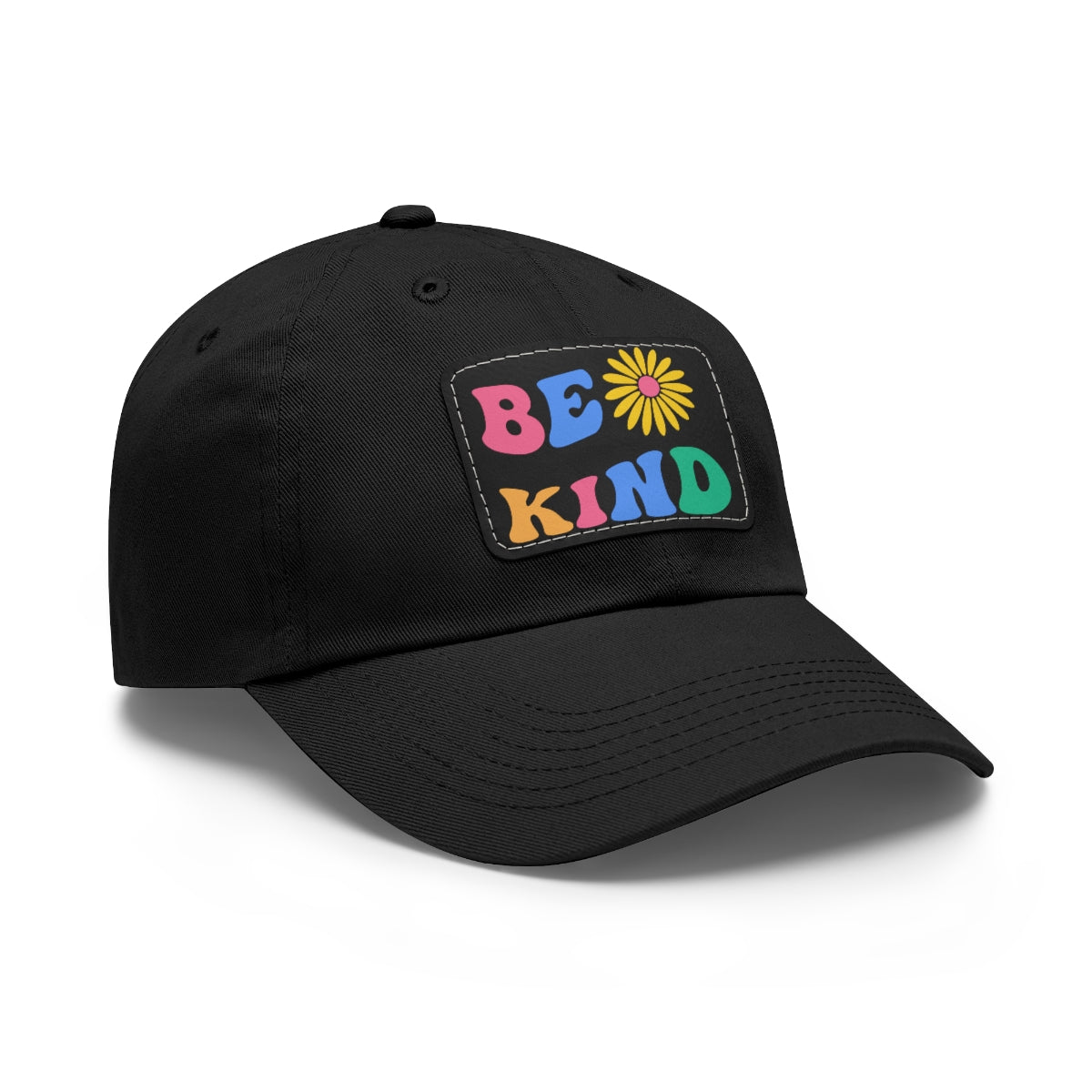Be Kind Dad Hat with Leather Patch