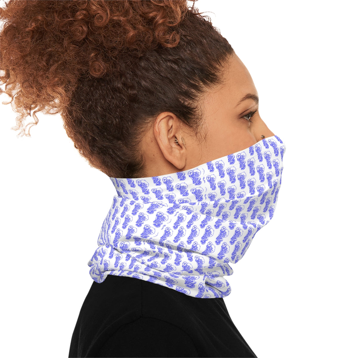 Midget Neck Gaiter - White