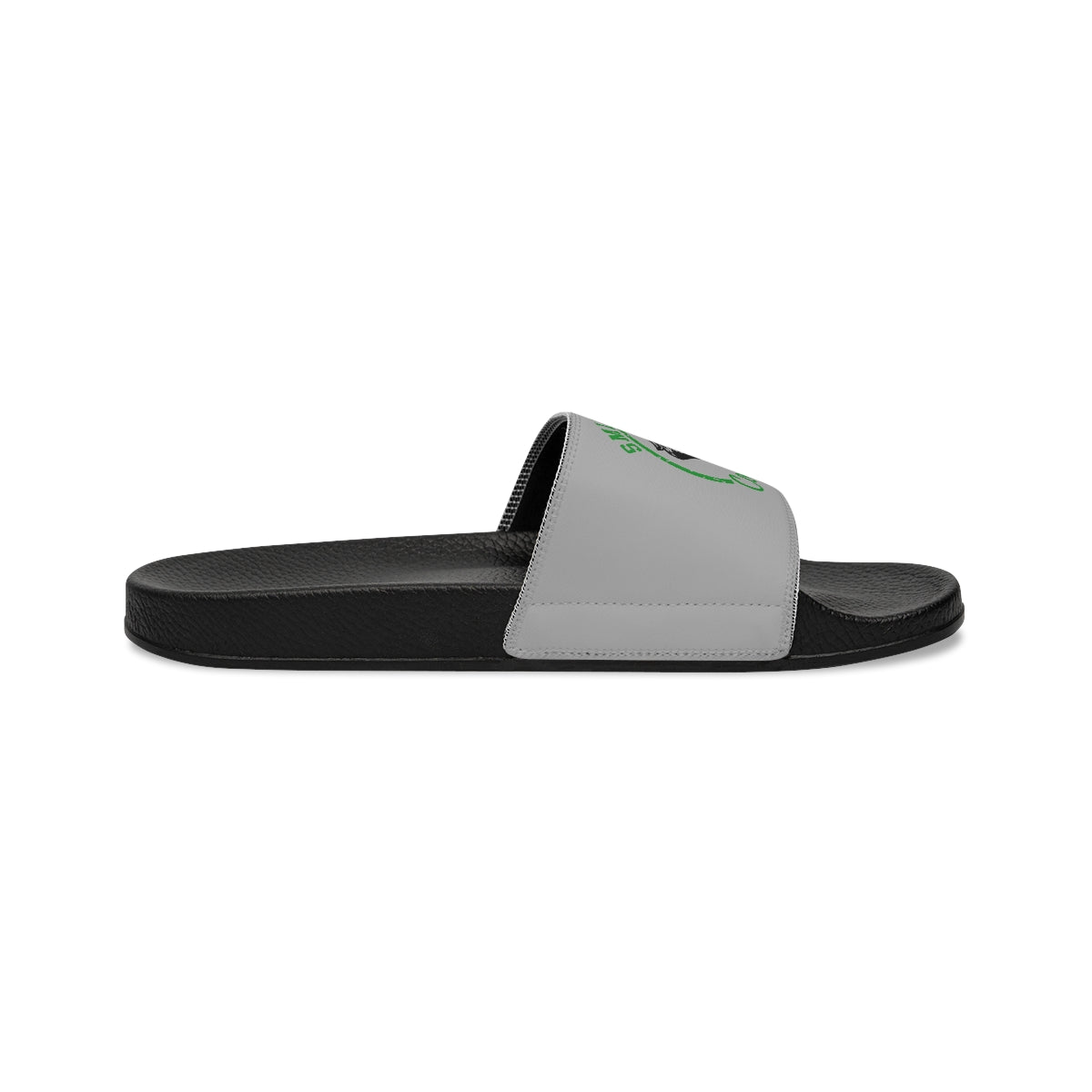 Gray Smithton Cougars Men's Slide Sandals