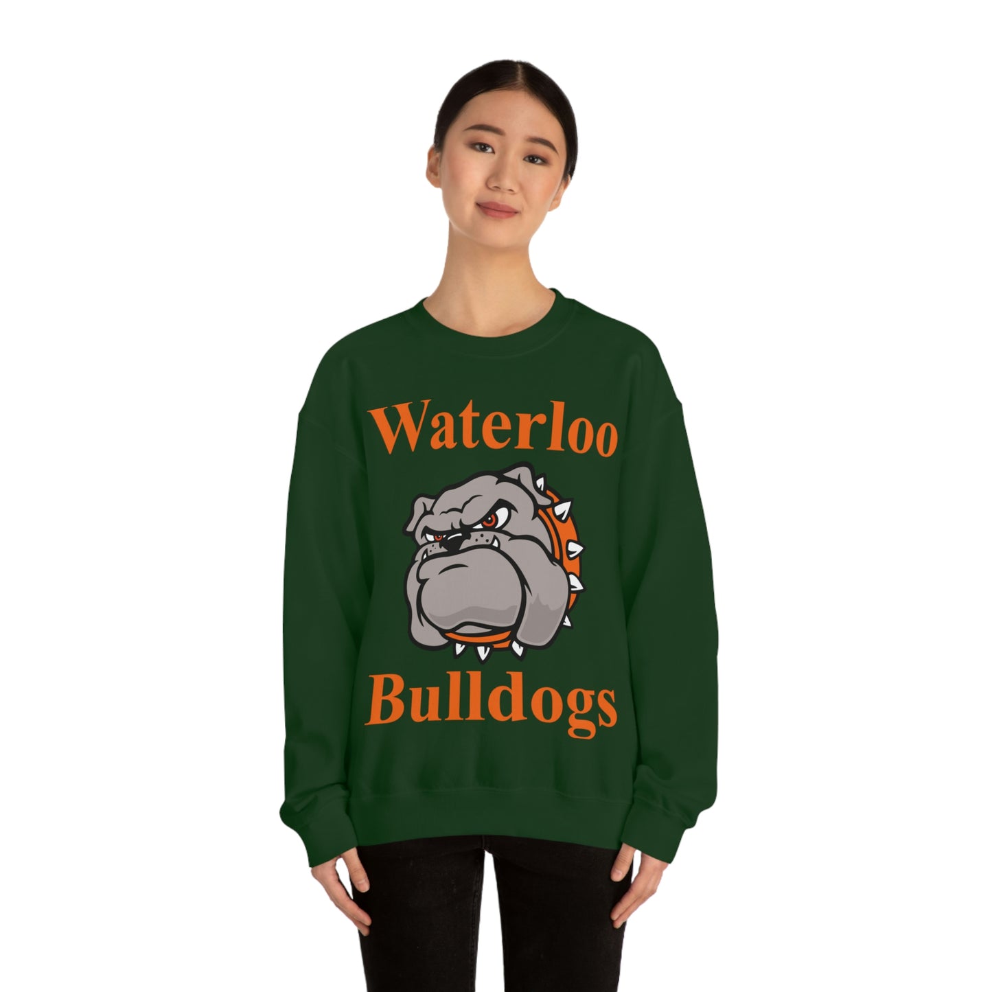 Waterloo Bulldogs Unisex Heavy Blend Crewneck Sweatshirt