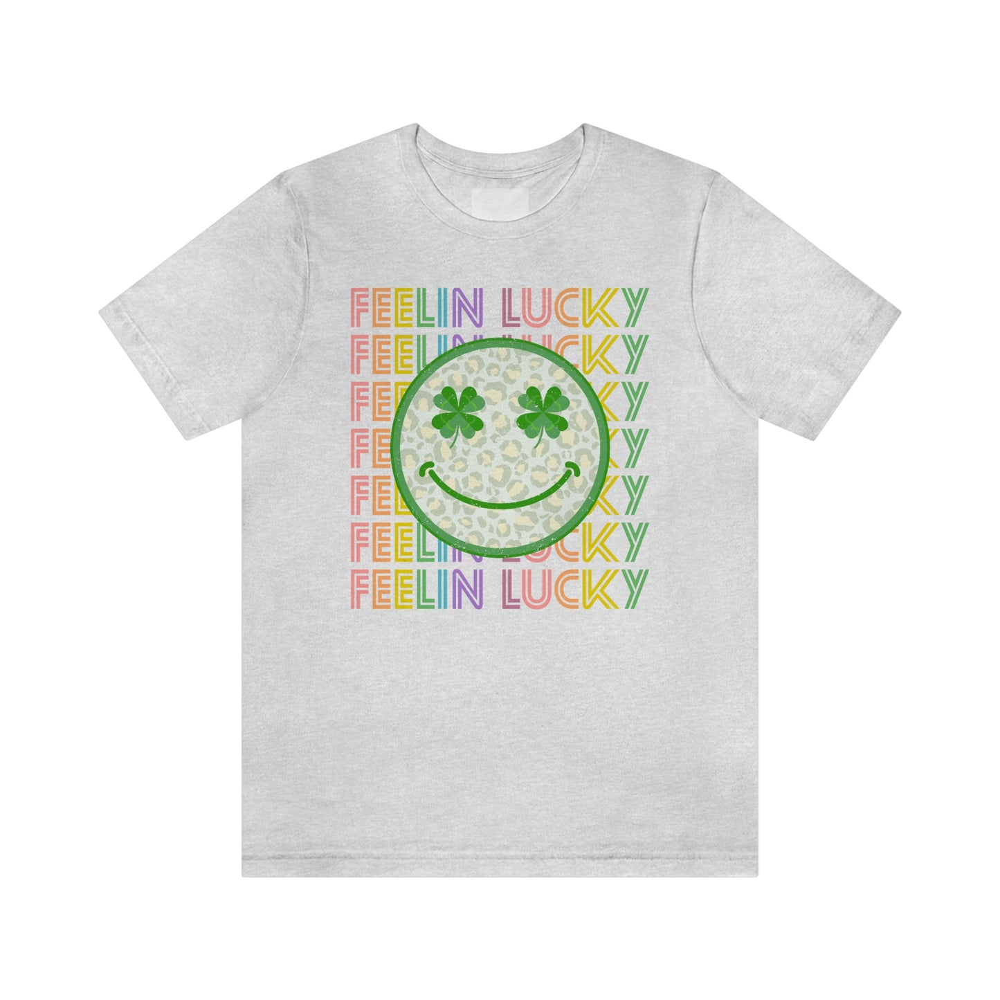 St. Patrick's Day "Feelin Lucky" Unisex Jersey Short Sleeve Tee