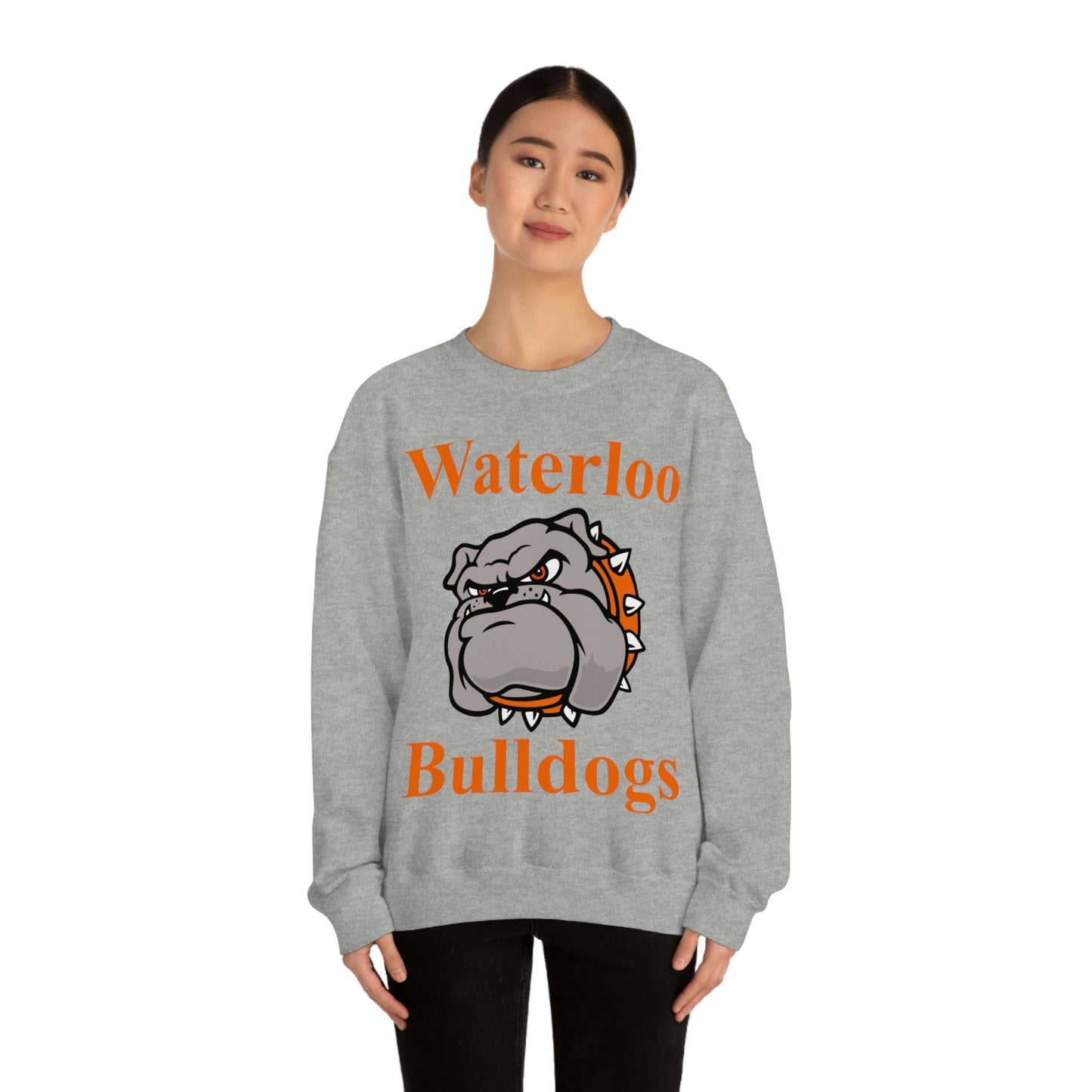 Waterloo Bulldogs Unisex Heavy Blend Crewneck Sweatshirt