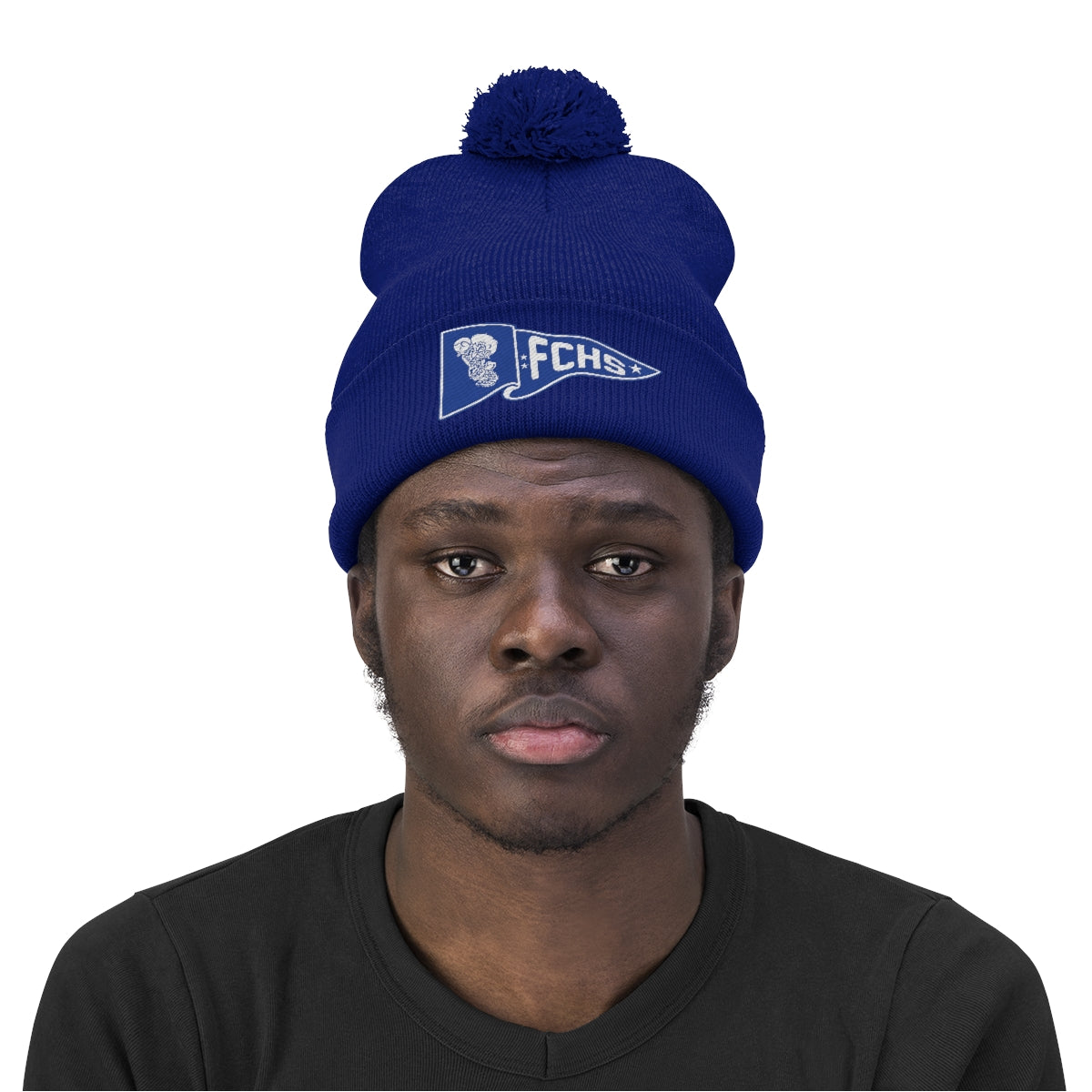 Freeburg Midget Pennant Pom Pom Beanie