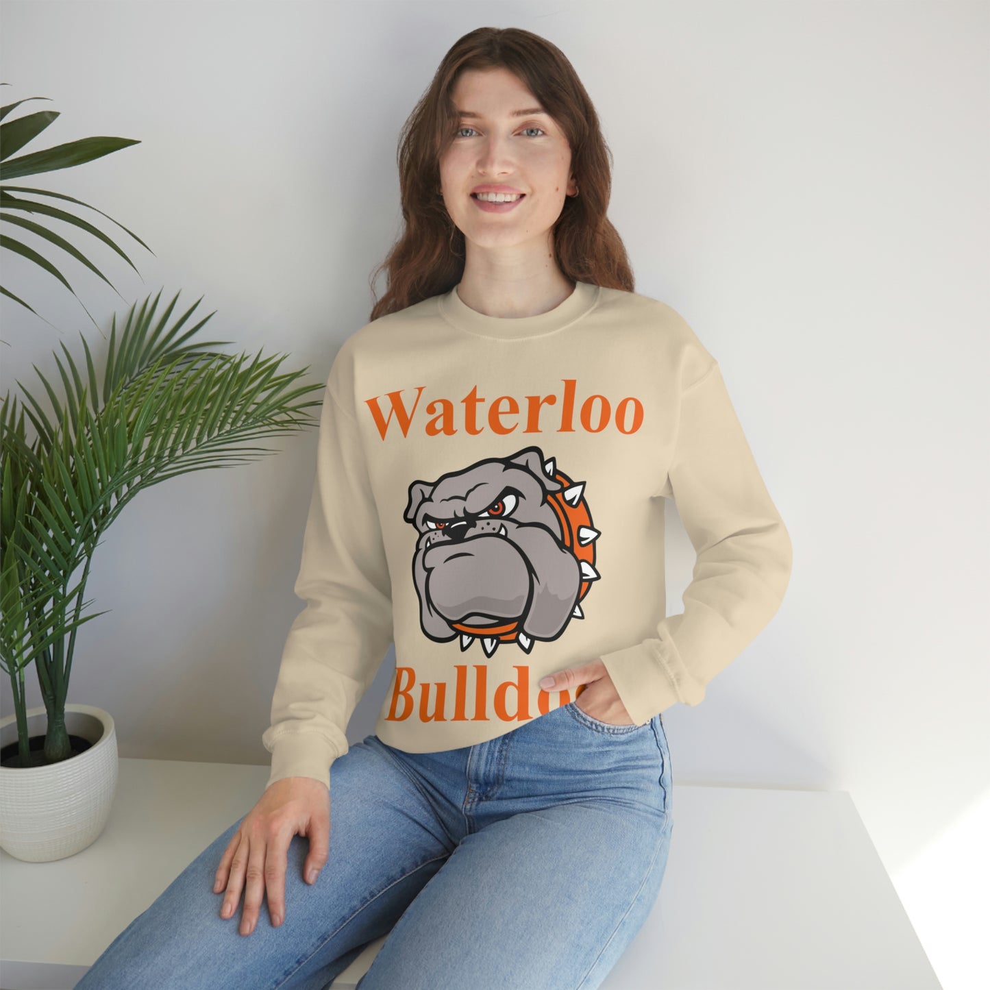 Waterloo Bulldogs Unisex Heavy Blend Crewneck Sweatshirt