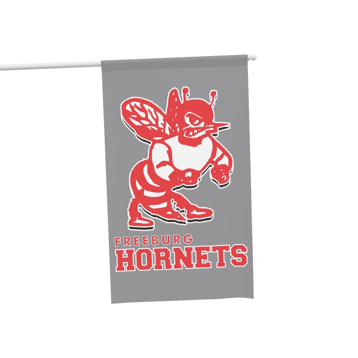 Gray Freeburg Hornets Banner