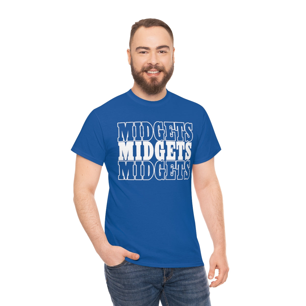 Midget Stack Unisex Heavy Cotton Tee