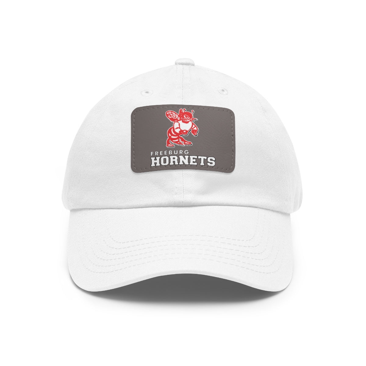 Freeburg Hornet Dad Hat with Leather Patch