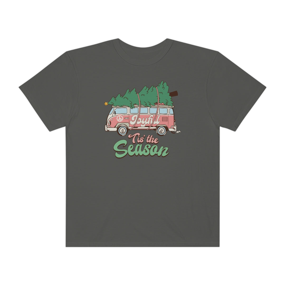 Tis the Season Retro Unisex Garment-Dyed Comfort Colors PREMIUM T-shirt