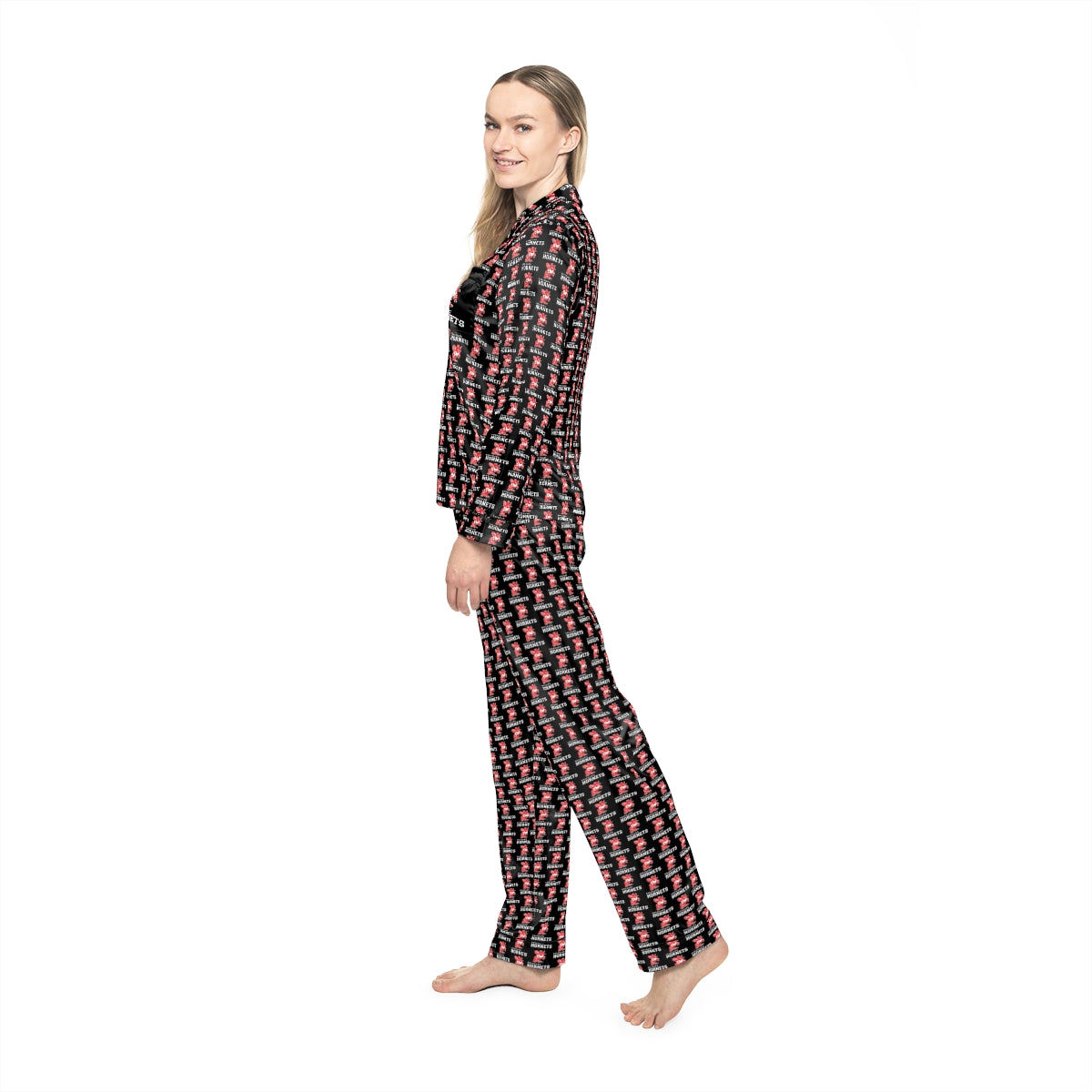 Freeburg Hornets Women's Satin Pajamas (AOP)