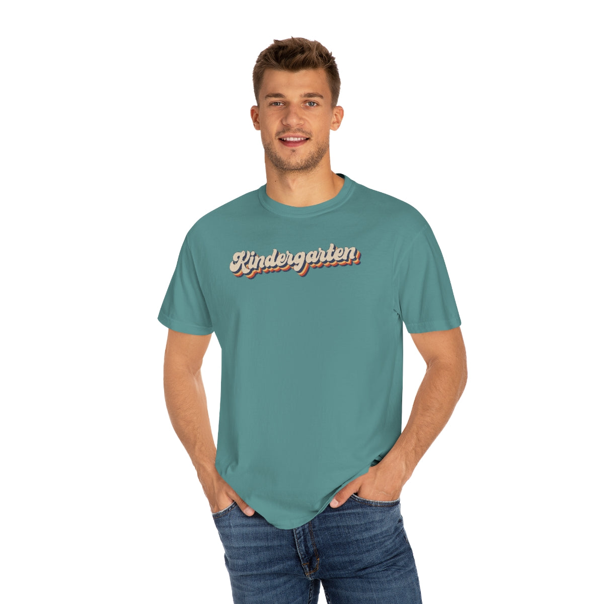 Retro Kindergarten Unisex Garment-Dyed Comfort Colors PREMIUM T-shirt