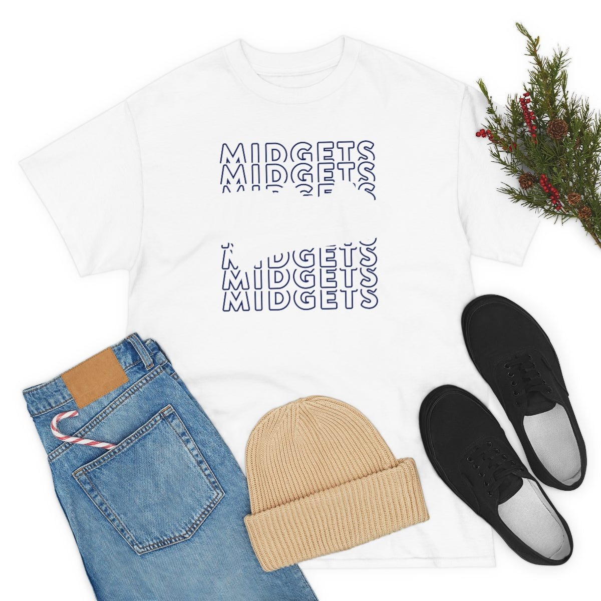 Midget Tail Unisex Heavy Cotton Tee
