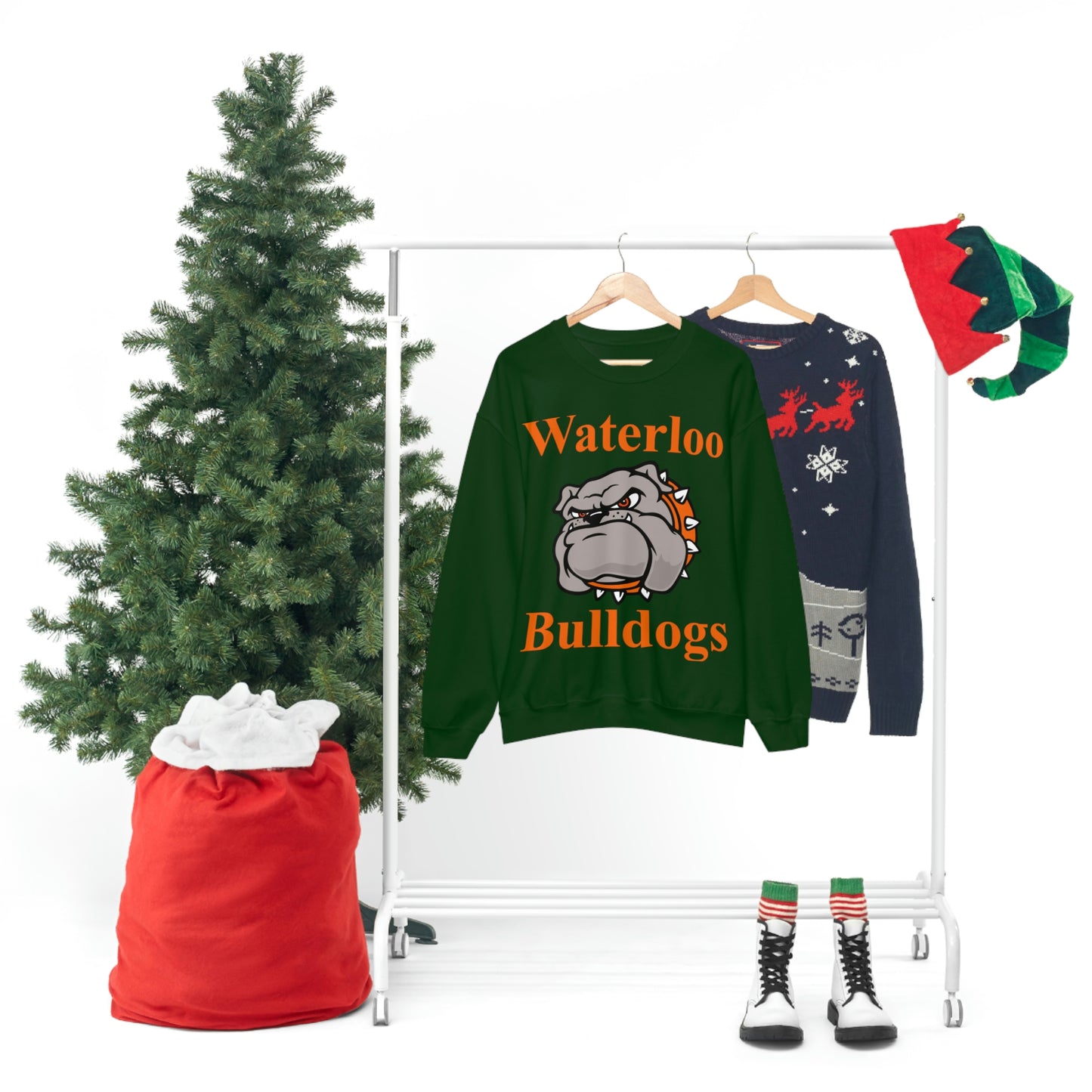 Waterloo Bulldogs Unisex Heavy Blend Crewneck Sweatshirt