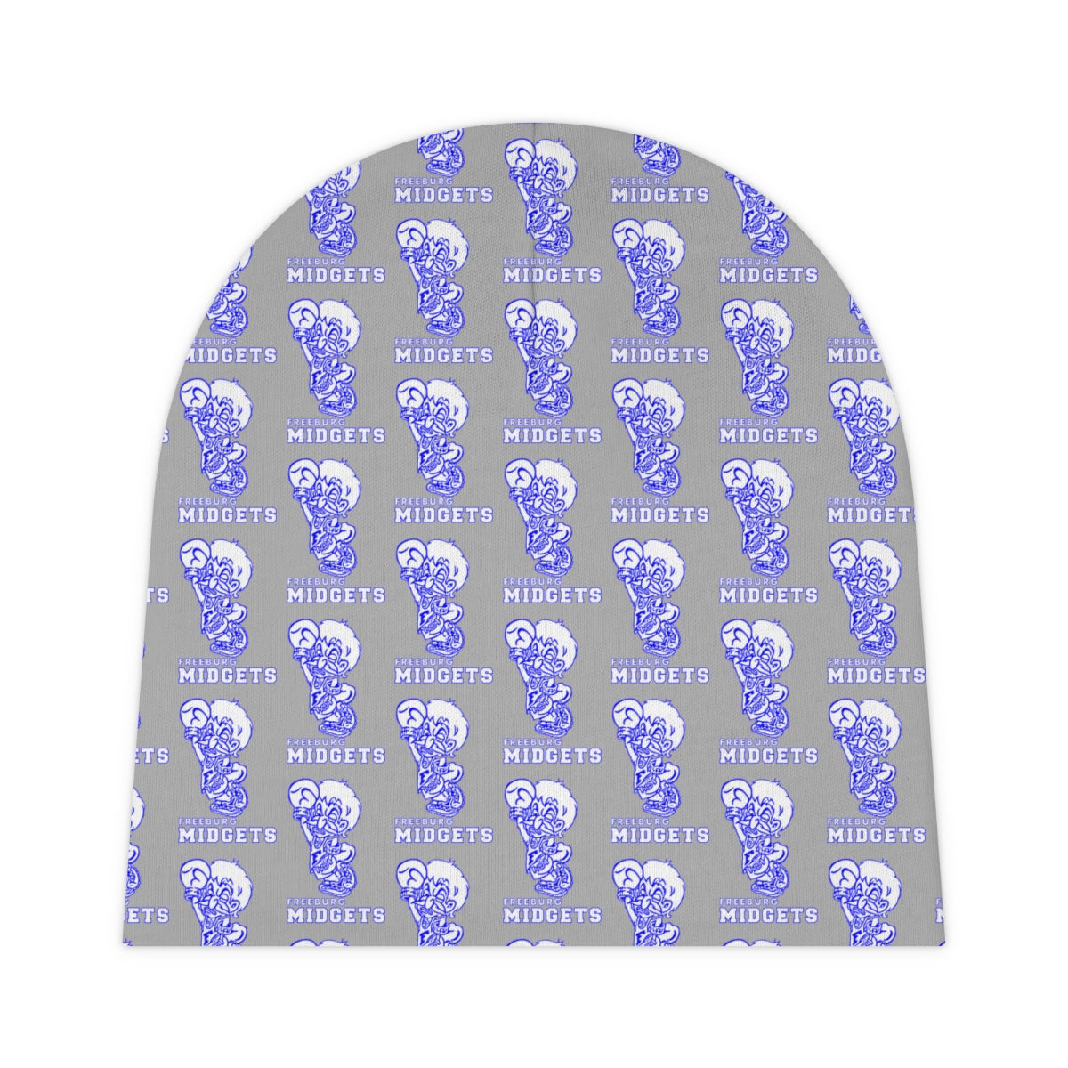 Gray Freeburg Midgets Baby Beanie