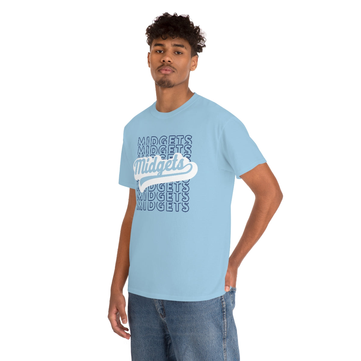 Midget Tail Unisex Heavy Cotton Tee