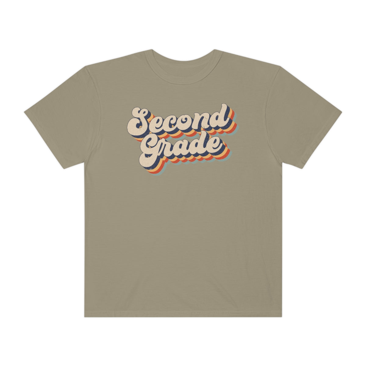 Retro Second Grade Unisex Garment-Dyed Comfort Colors PREMIUM T-shirt