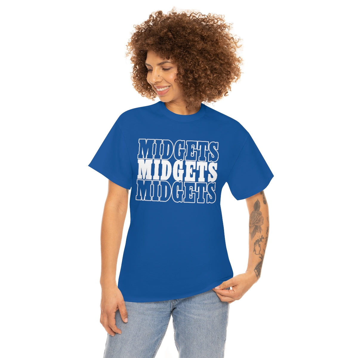Midget Stack Unisex Heavy Cotton Tee