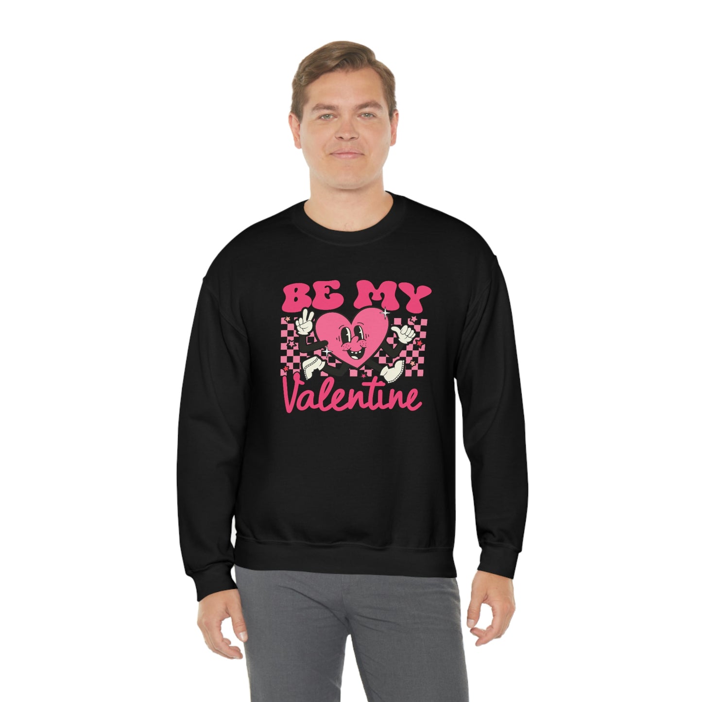 "Be My Valentine" Unisex Heavy Blend™ Crewneck Sweatshirt