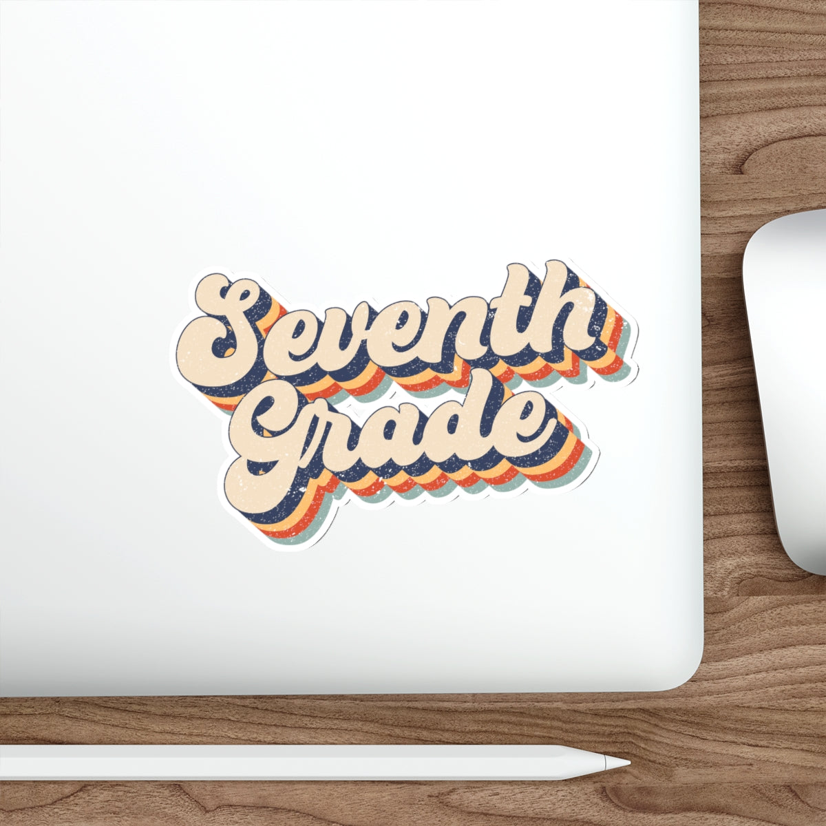 Seventh Teacher Die-Cut Stickers
