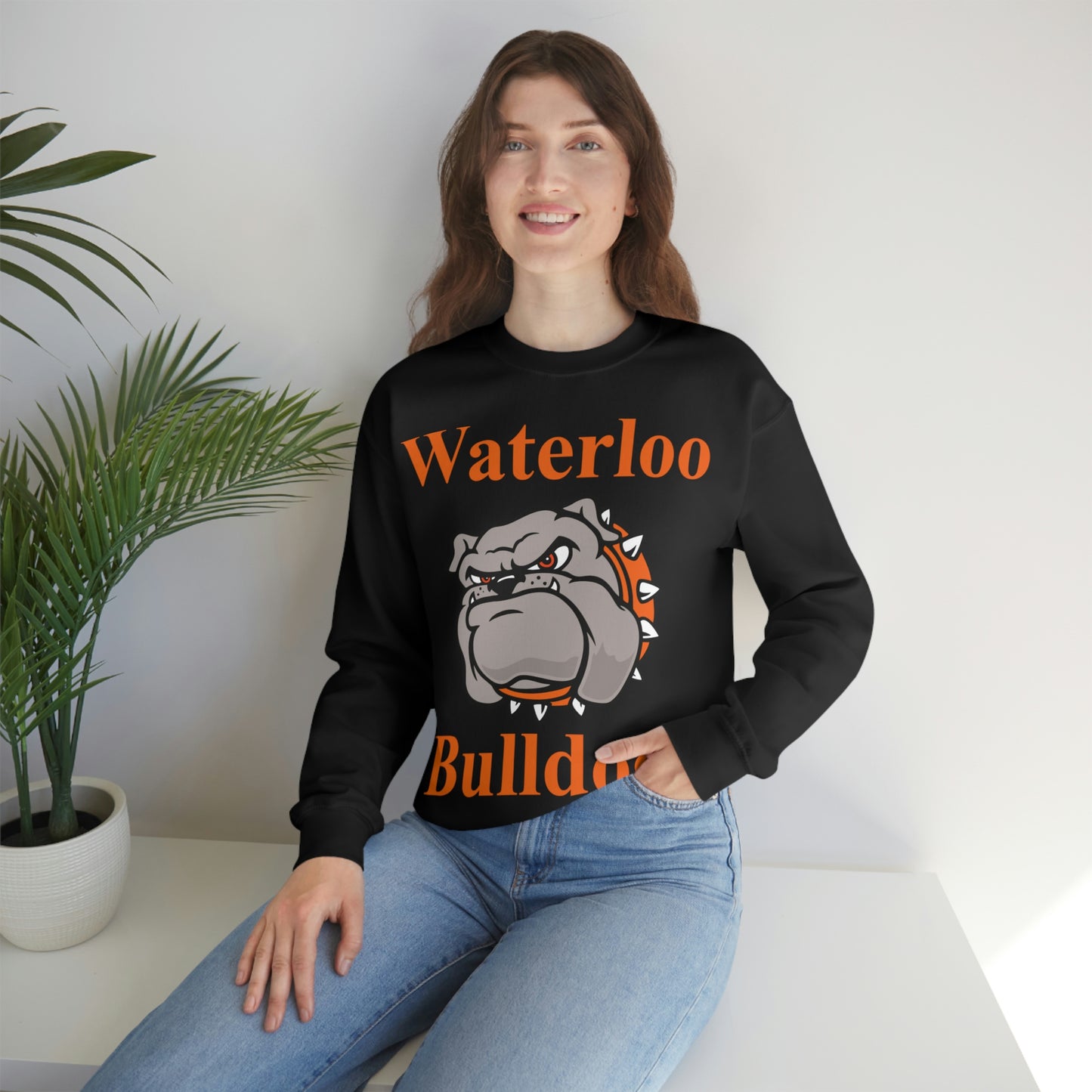 Waterloo Bulldogs Unisex Heavy Blend Crewneck Sweatshirt