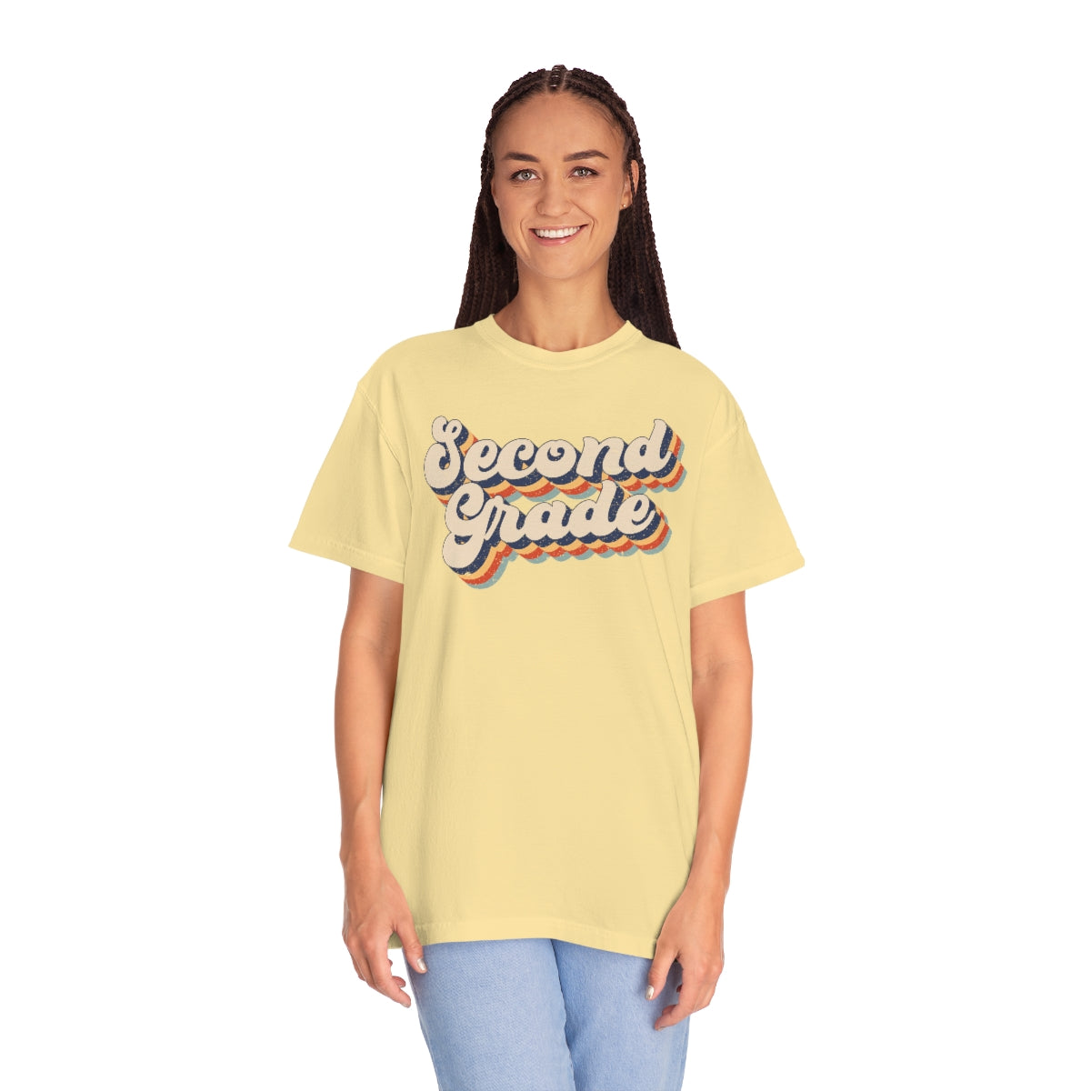 Retro Second Grade Unisex Garment-Dyed Comfort Colors PREMIUM T-shirt