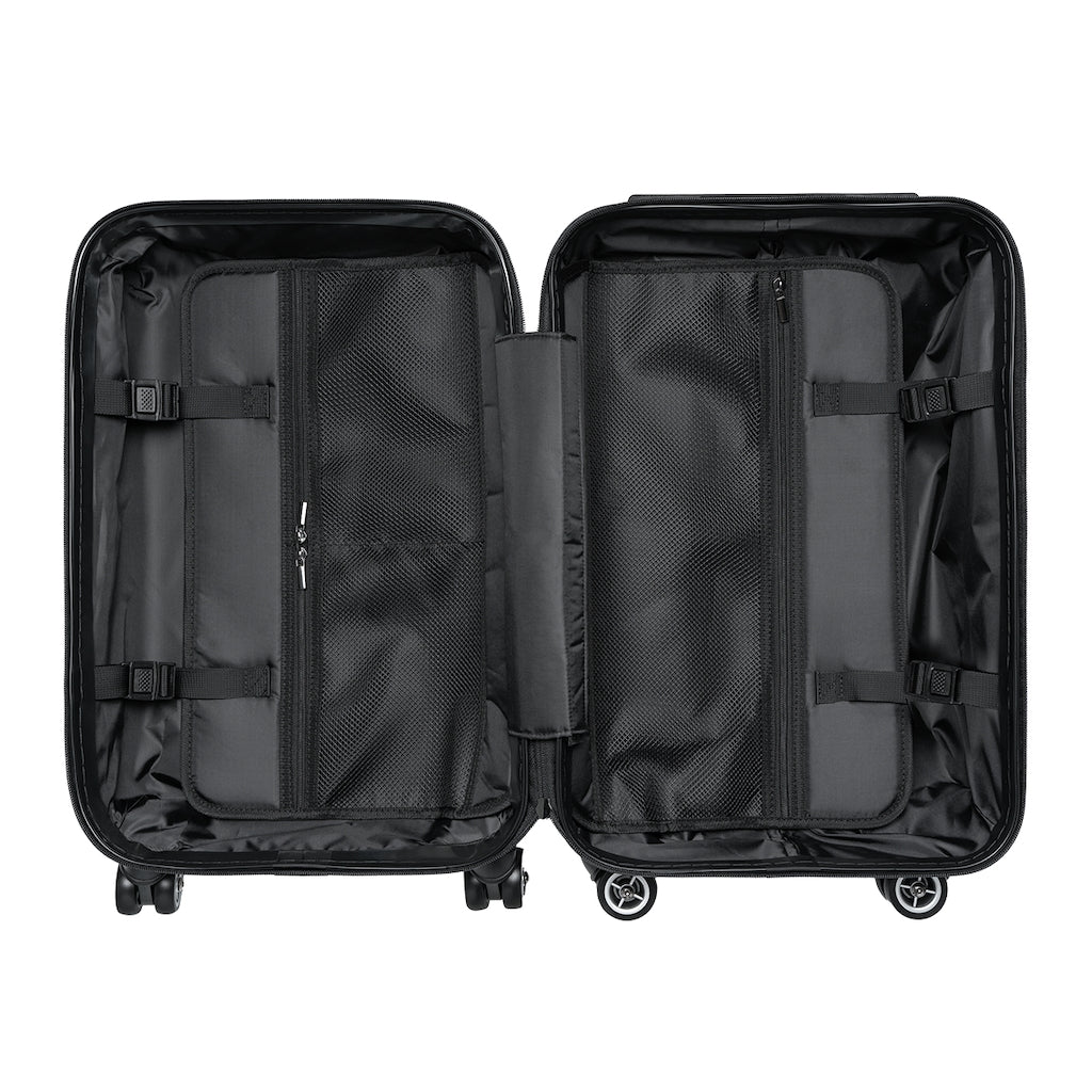 Rustic Polka Dots Suitcases
