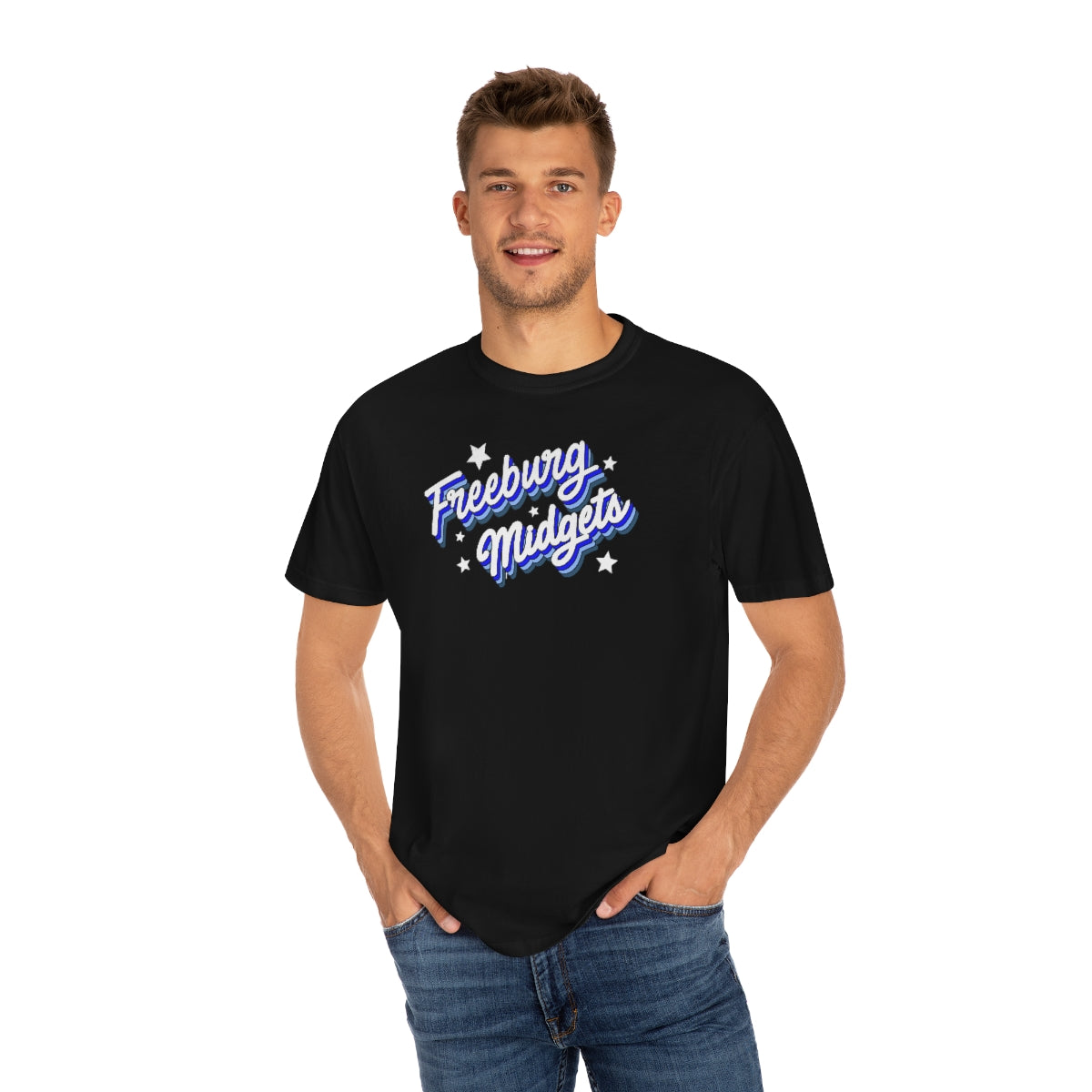 Retro Freeburg Midgets Unisex Garment-Dyed Comfort Colors PREMIUM T-shirt