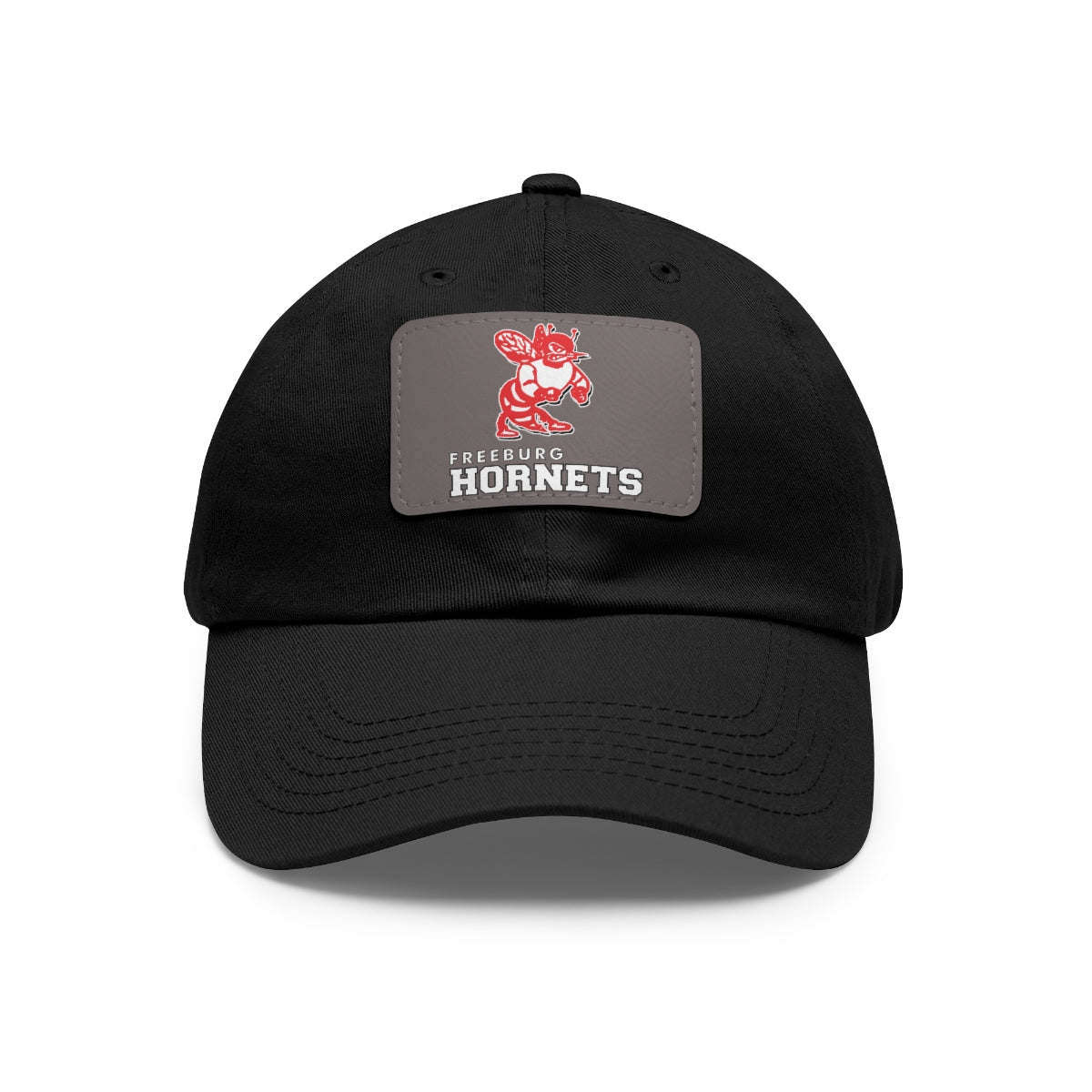 Freeburg Hornet Dad Hat with Leather Patch