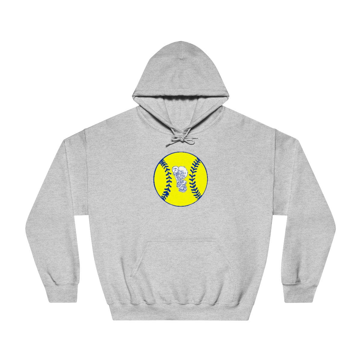 Freeburg Midgets Softball Unisex DryBlend® Hooded Sweatshirt