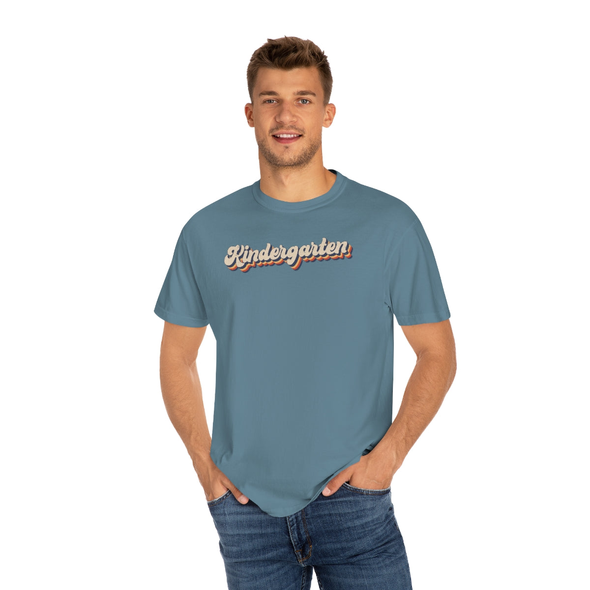 Retro Kindergarten Unisex Garment-Dyed Comfort Colors PREMIUM T-shirt