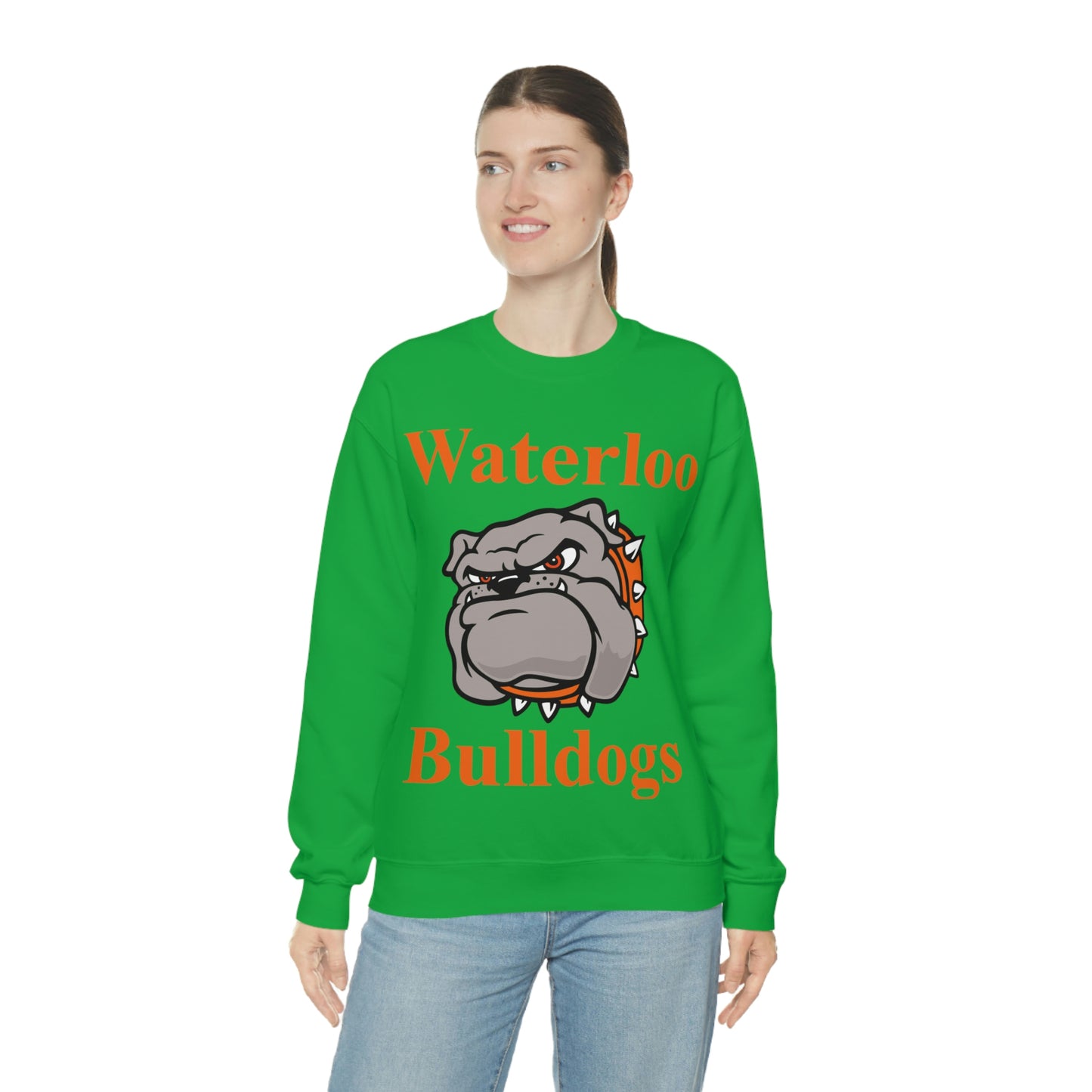 Waterloo Bulldogs Unisex Heavy Blend Crewneck Sweatshirt