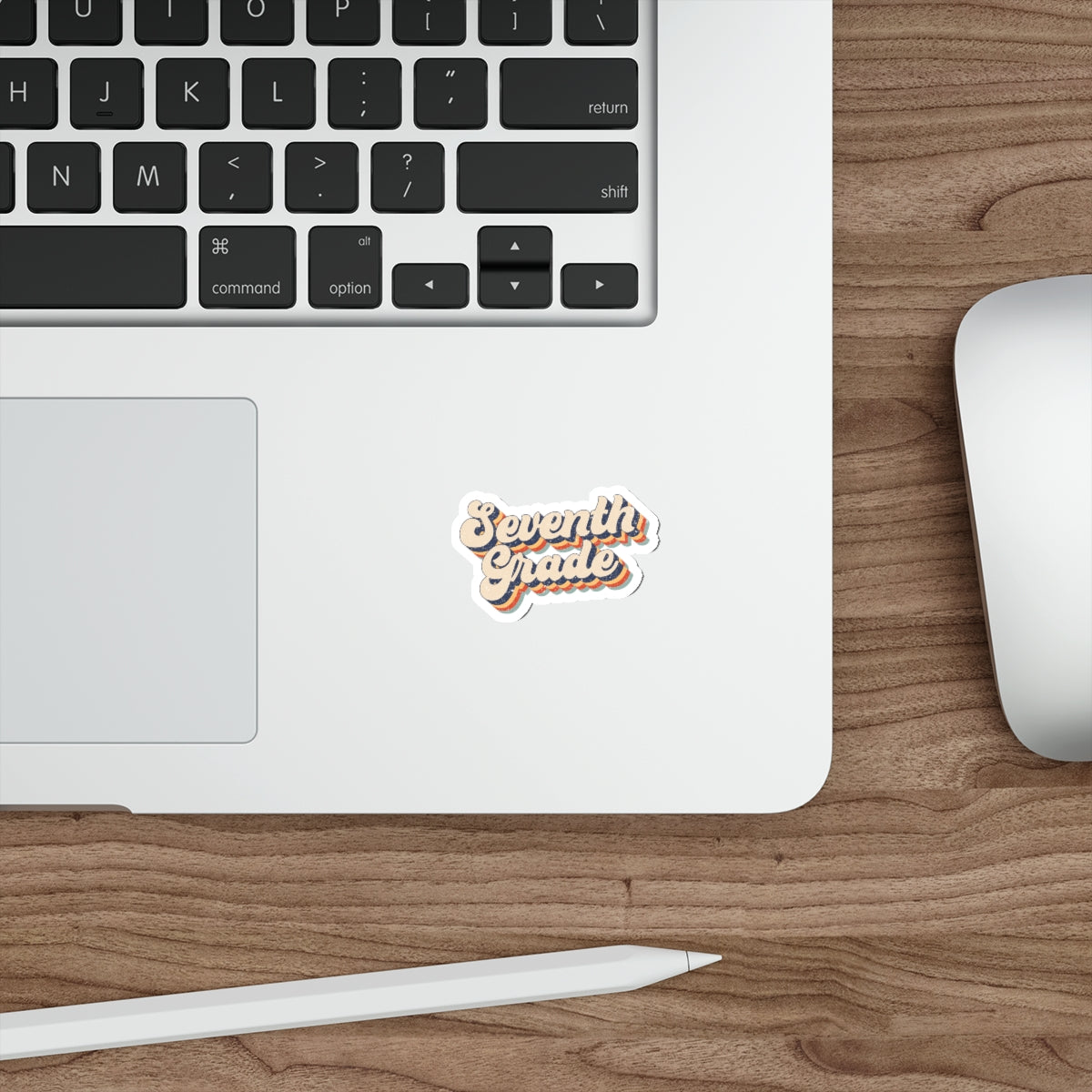 Seventh Teacher Die-Cut Stickers