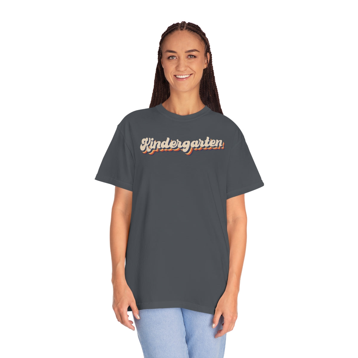 Retro Kindergarten Unisex Garment-Dyed Comfort Colors PREMIUM T-shirt