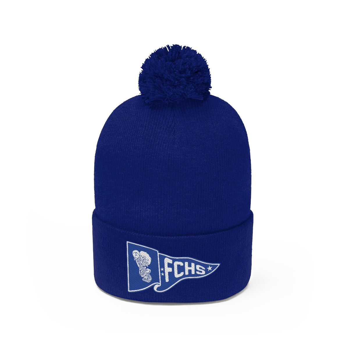 Freeburg Midget Pennant Pom Pom Beanie
