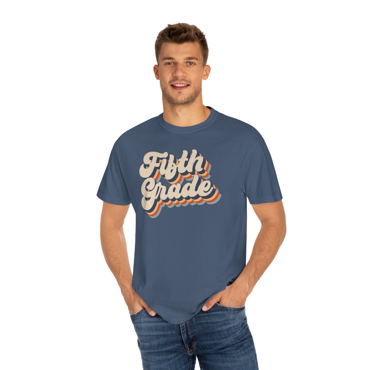 Retro Fifth Grade Unisex Garment-Dyed Comfort Colors PREMIUM T-shirt