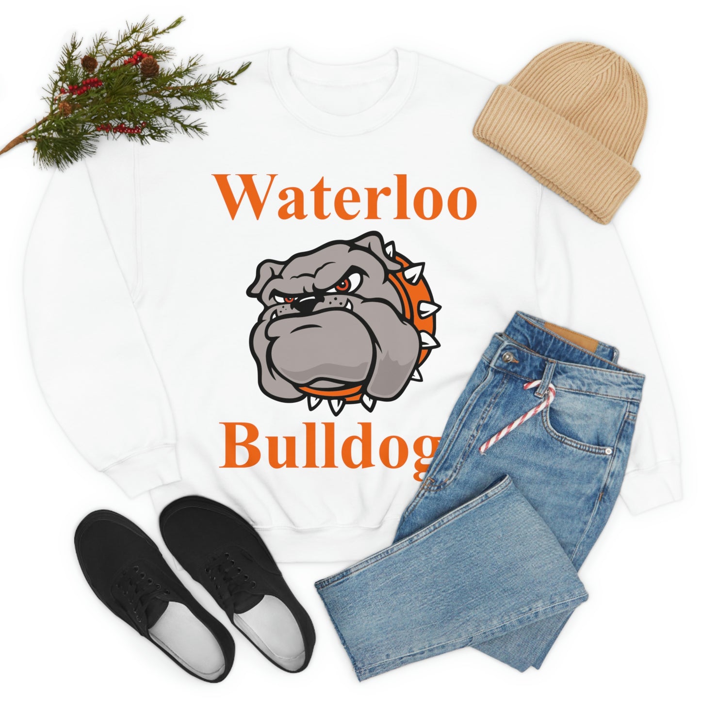 Waterloo Bulldogs Unisex Heavy Blend Crewneck Sweatshirt