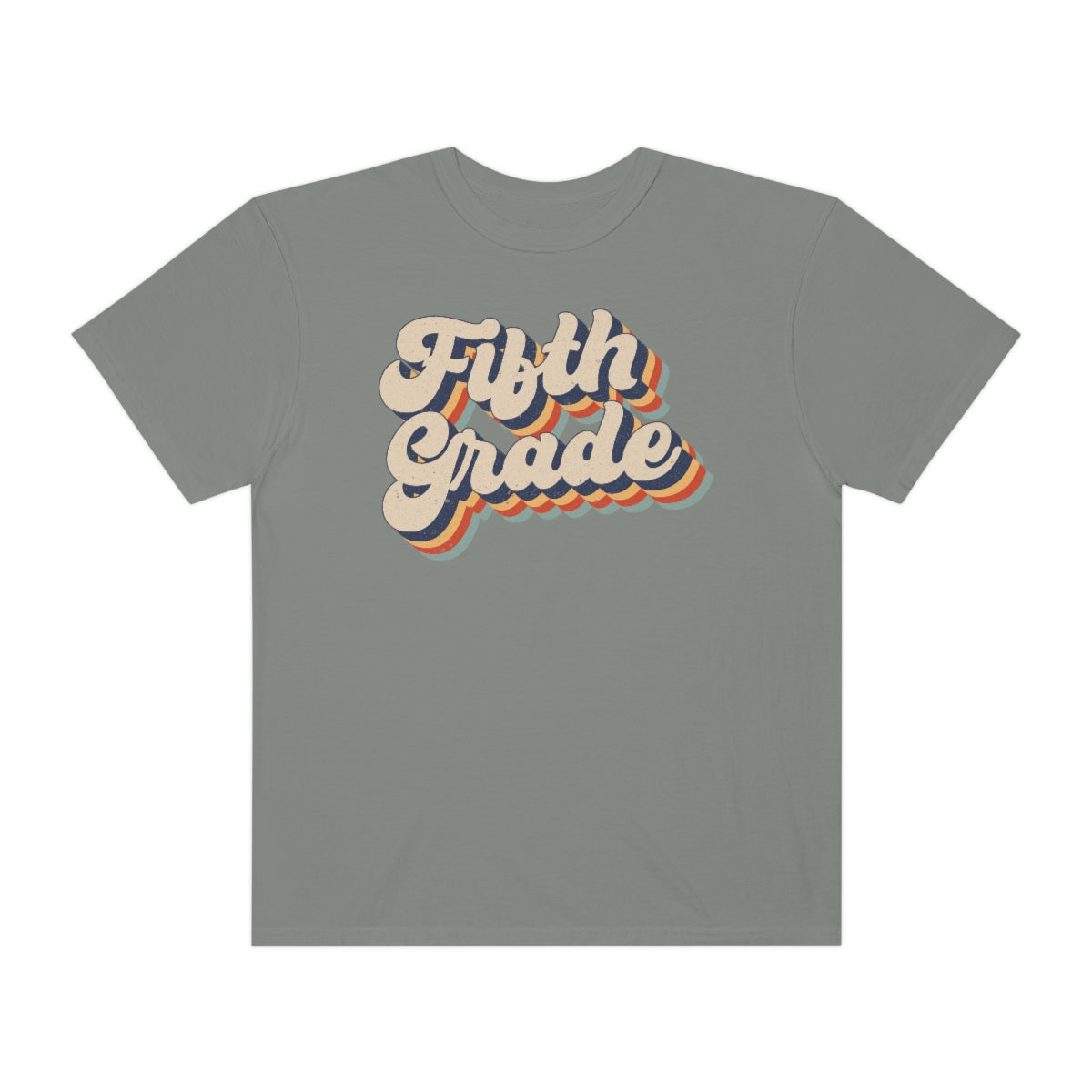 Retro Fifth Grade Unisex Garment-Dyed Comfort Colors PREMIUM T-shirt