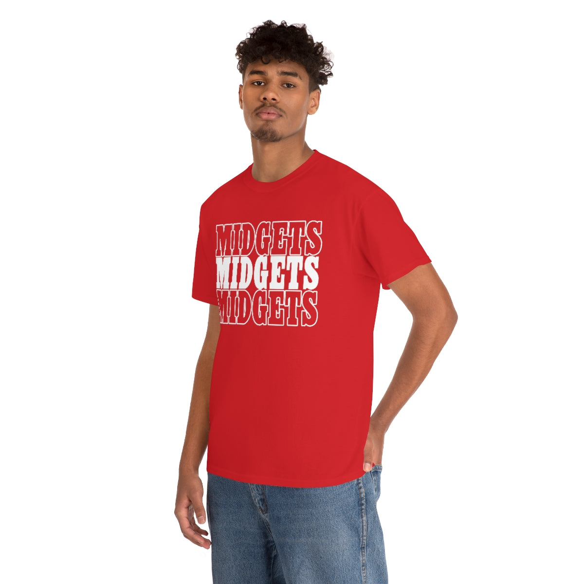 Midget Stack Unisex Heavy Cotton Tee