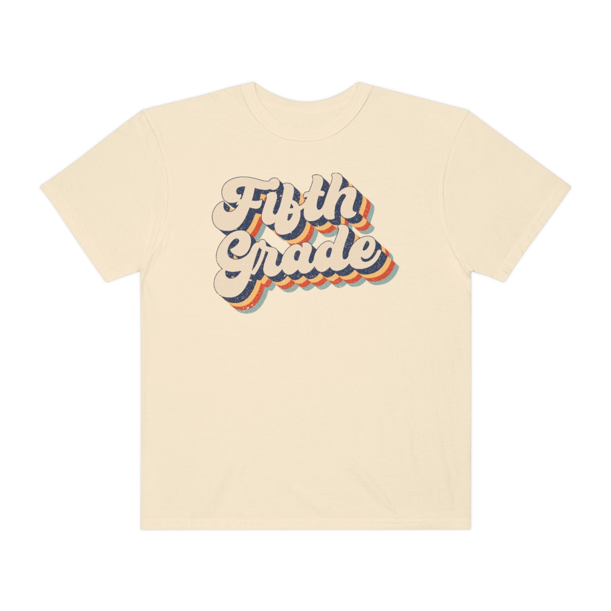 Retro Fifth Grade Unisex Garment-Dyed Comfort Colors PREMIUM T-shirt