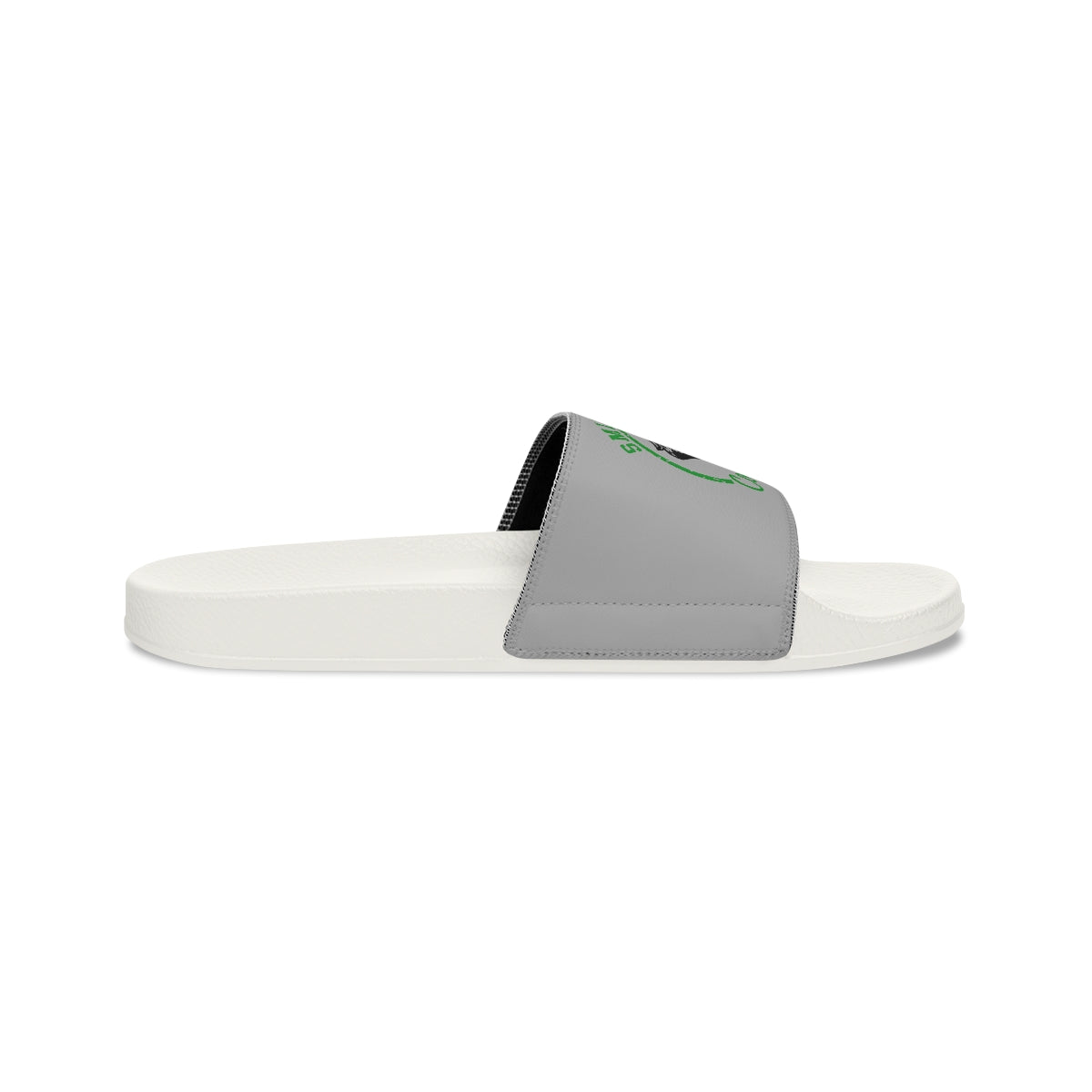 Gray Smithton Cougars Men's Slide Sandals