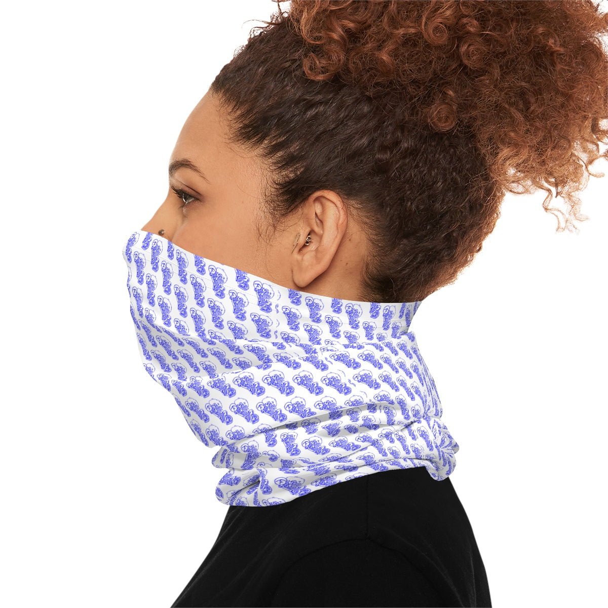 Midget Neck Gaiter - White