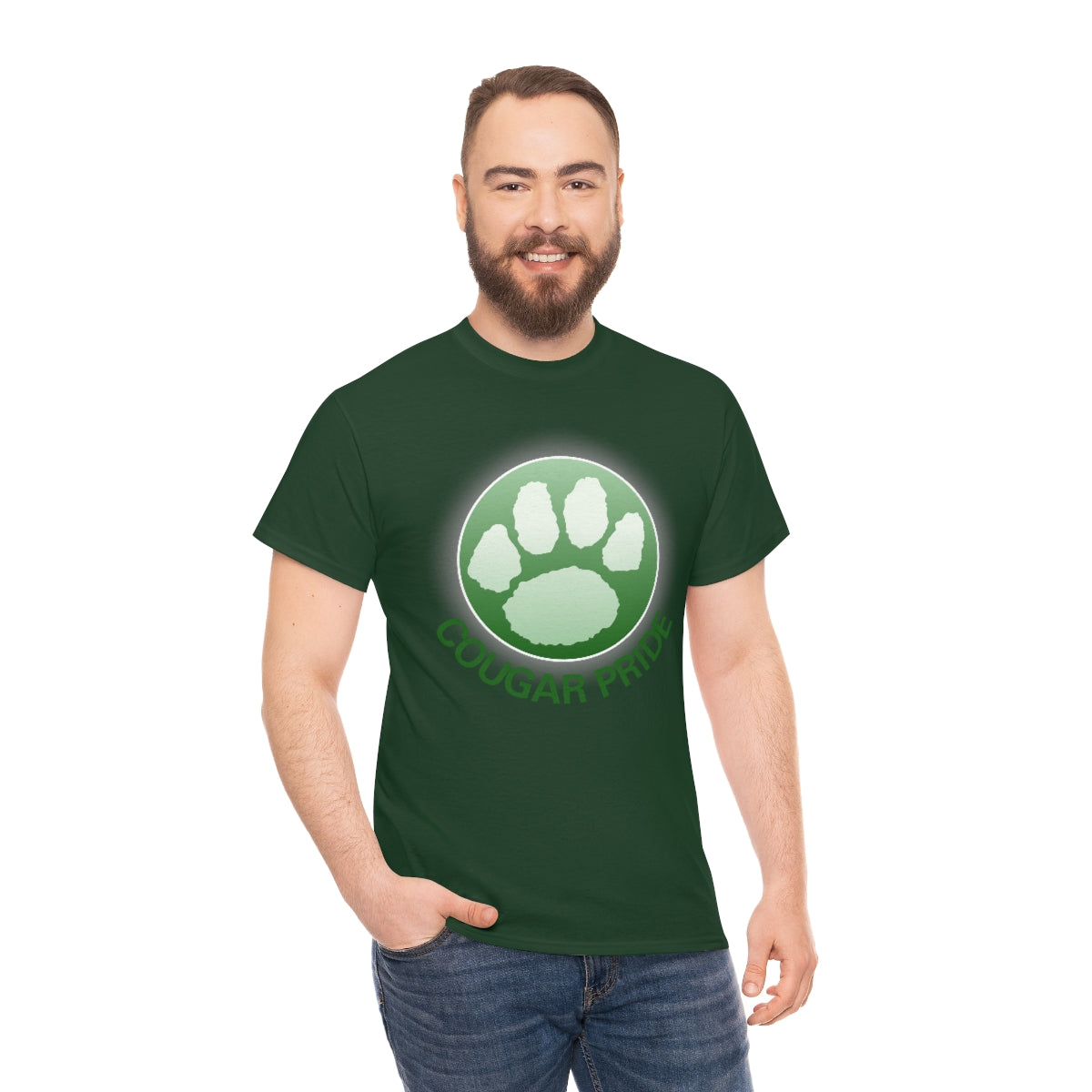 Smithton Cougar Pride Unisex Heavy Cotton Tee