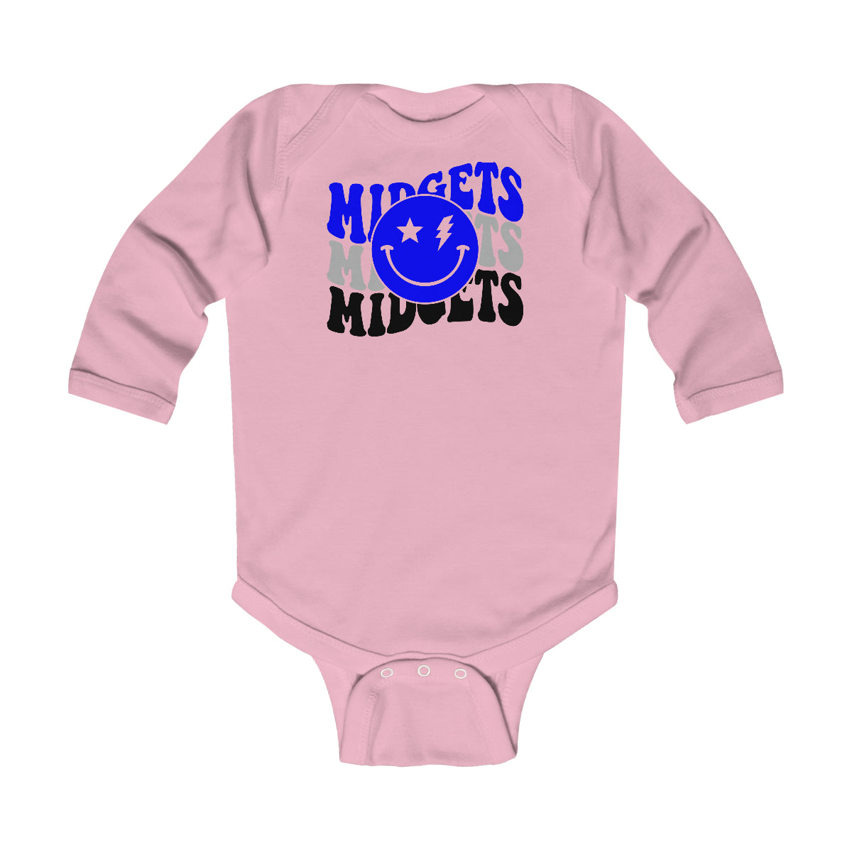 Freeburg Midget Lightning Infant Long Sleeve Bodysuit