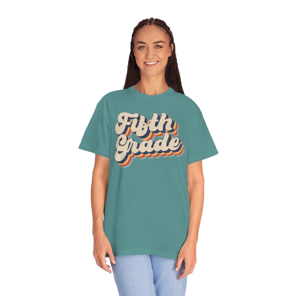 Retro Fifth Grade Unisex Garment-Dyed Comfort Colors PREMIUM T-shirt