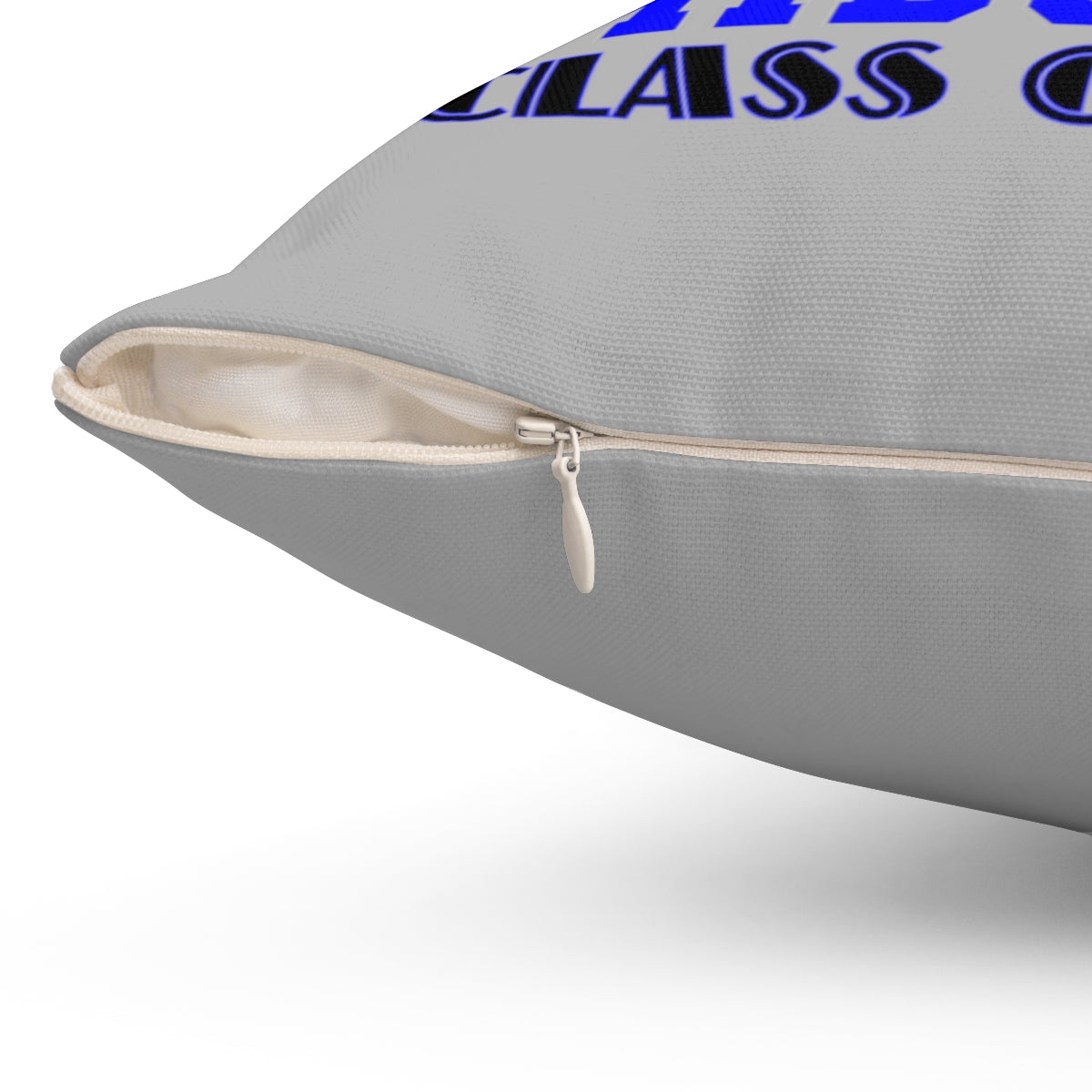 Gray Freeburg Midgets Class of 2023 Spun Polyester Square Pillow