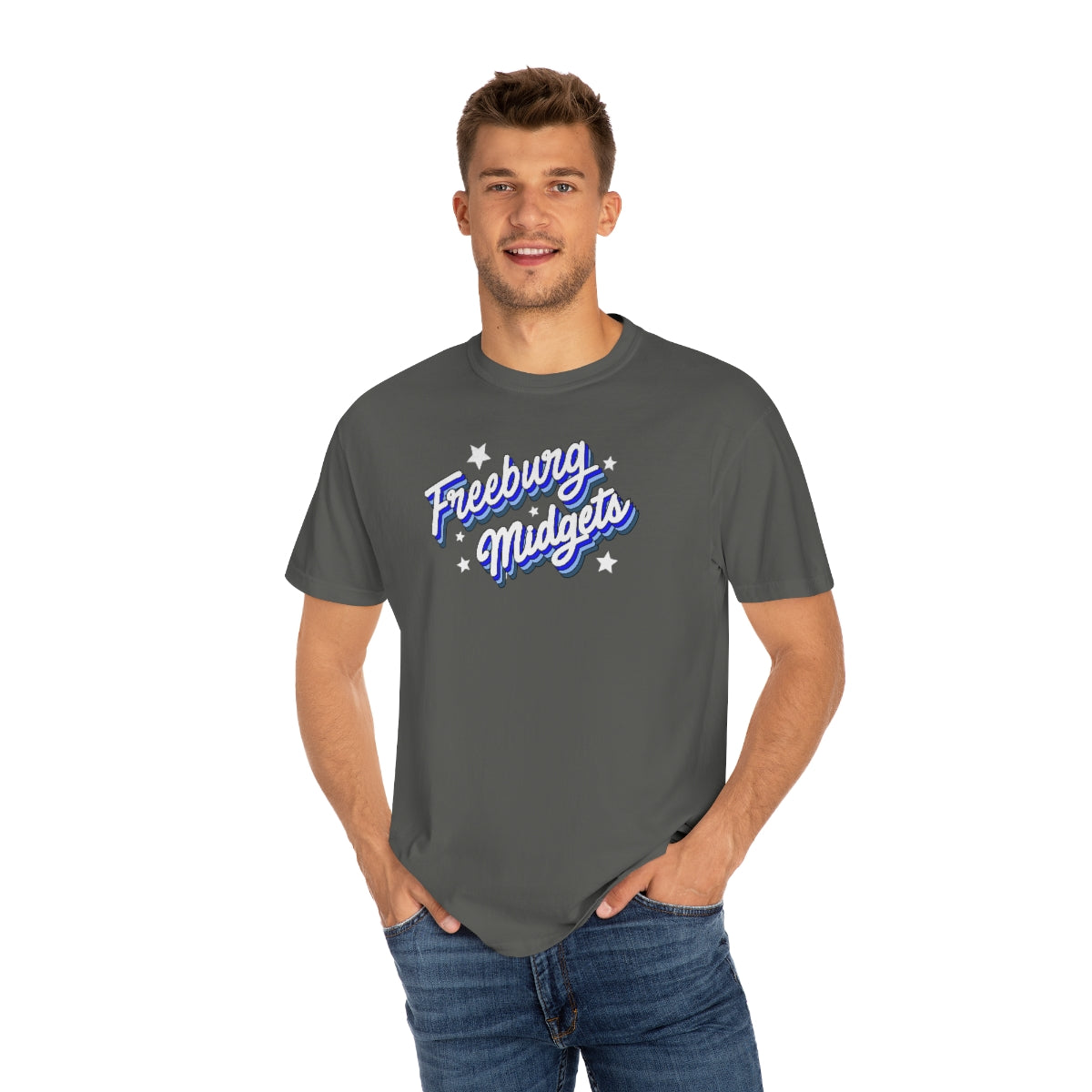 Retro Freeburg Midgets Unisex Garment-Dyed Comfort Colors PREMIUM T-shirt