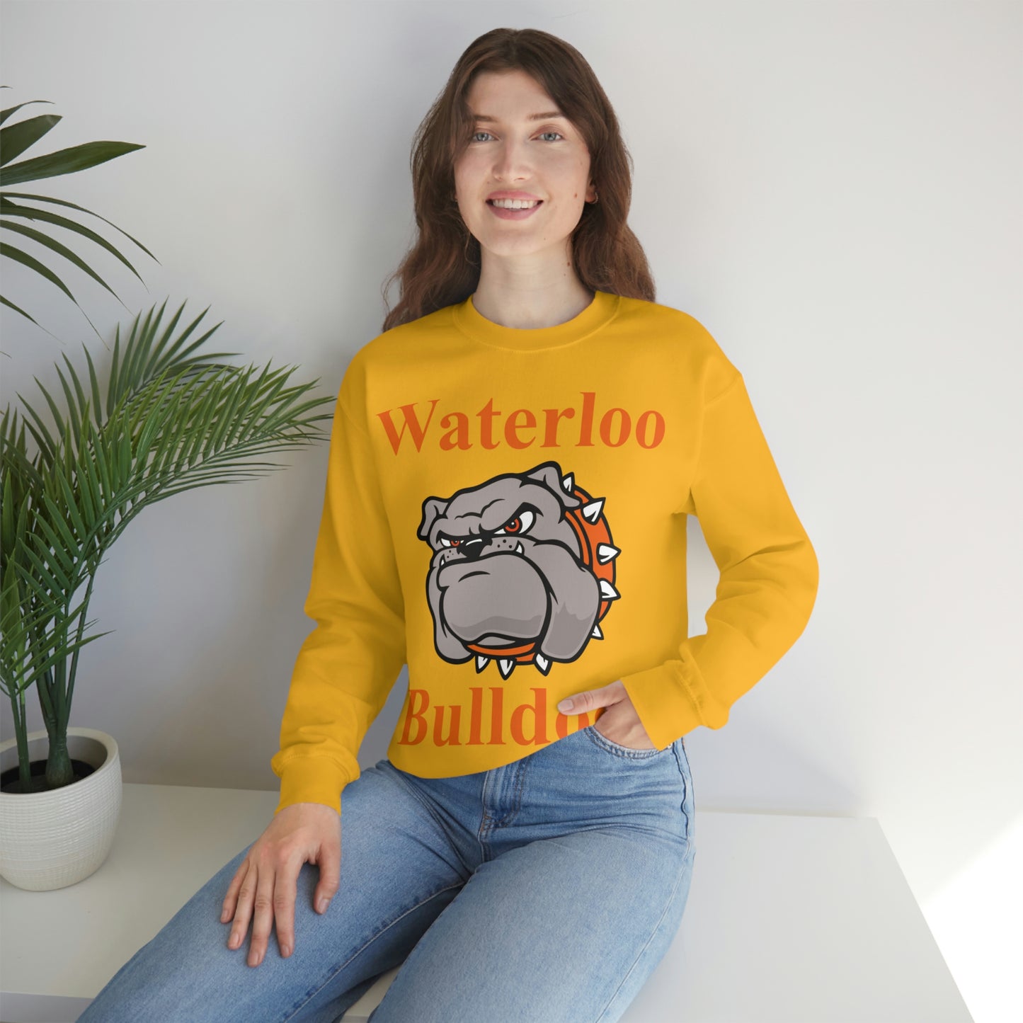 Waterloo Bulldogs Unisex Heavy Blend Crewneck Sweatshirt